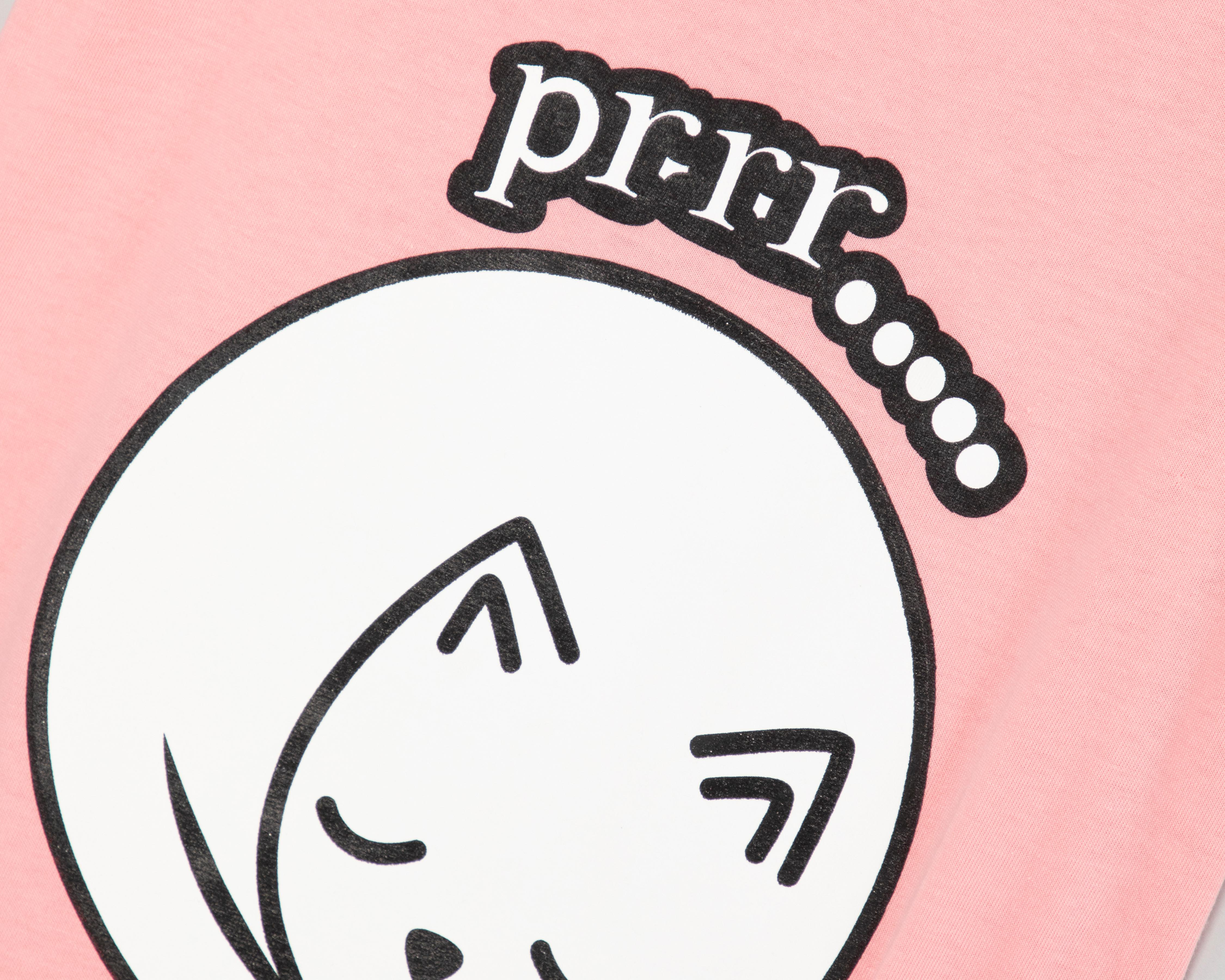 Foto 3 | Pijama Lovest Print de Gatos para Mujer