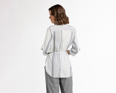 Foto 3 | Blusa Paloma Manga 3/4 a Rayas