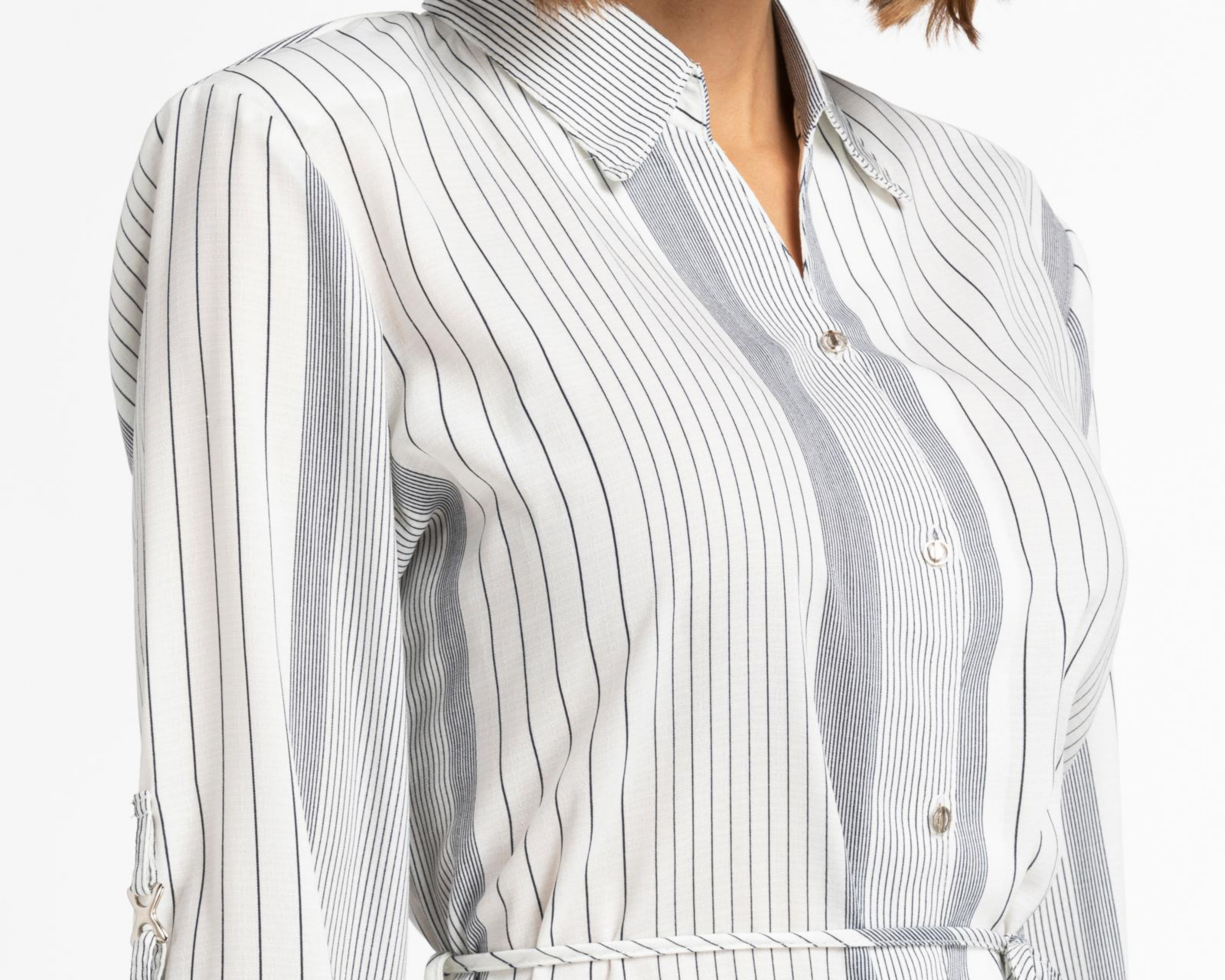 Foto 7 | Blusa Paloma Manga 3/4 a Rayas