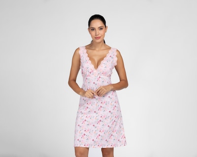 Foto 3 | Camisón Lovest Floreado para Mujer