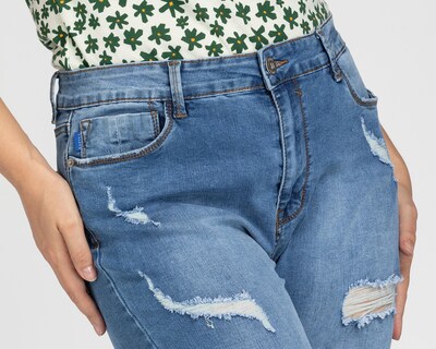 Foto 4 | Jeans Refill Skinny con Destrucciones
