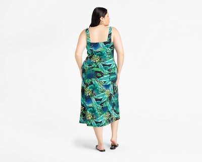Foto 6 | Vestido Lady Sun de Playa Largo sin Mangas Floreado