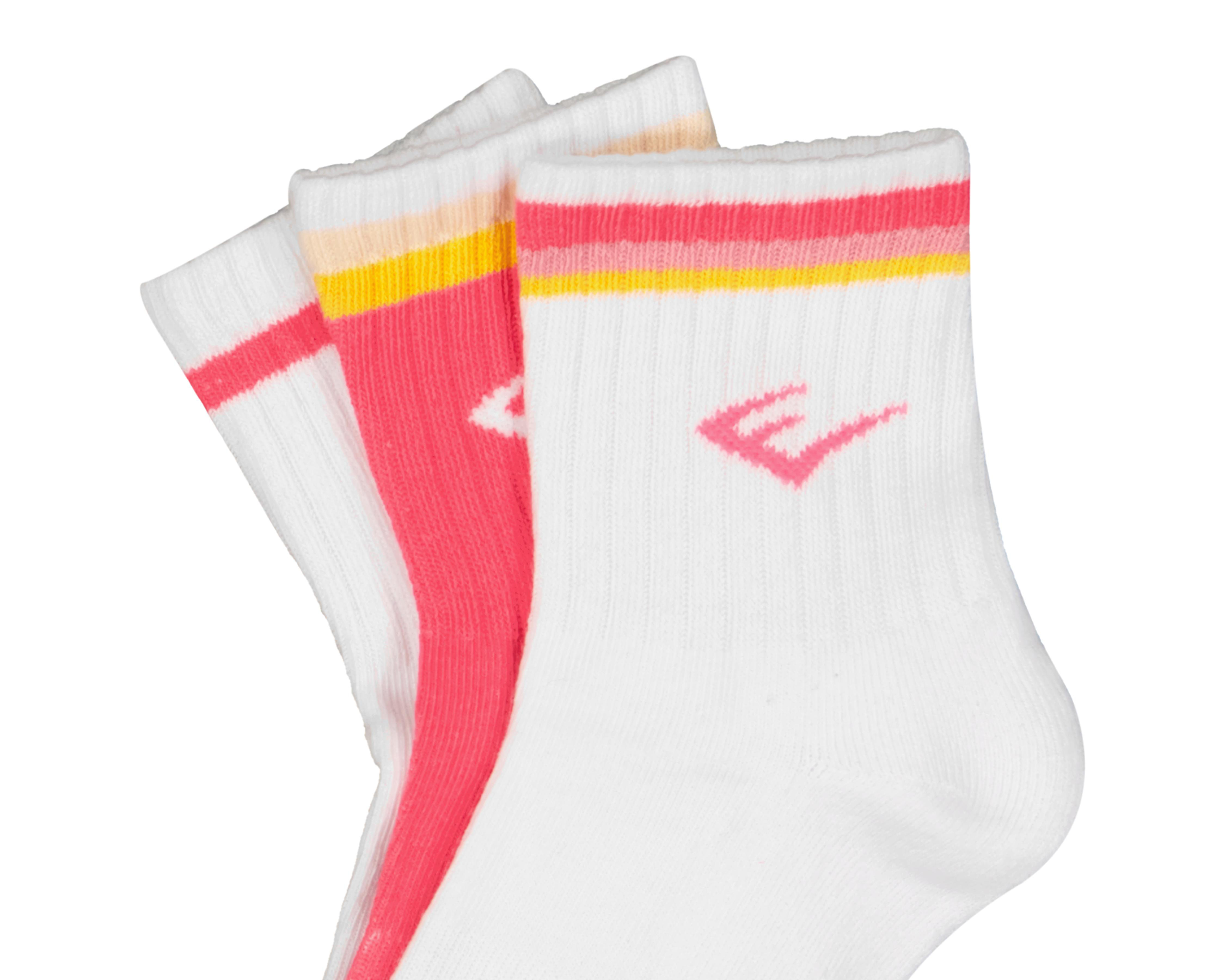 Foto 3 pulgar | Calcetas Deportivas Everlast para Mujer 3 Pares