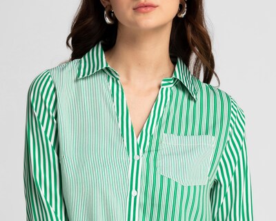 Foto 4 | Blusa Refill Manga Larga a Rayas