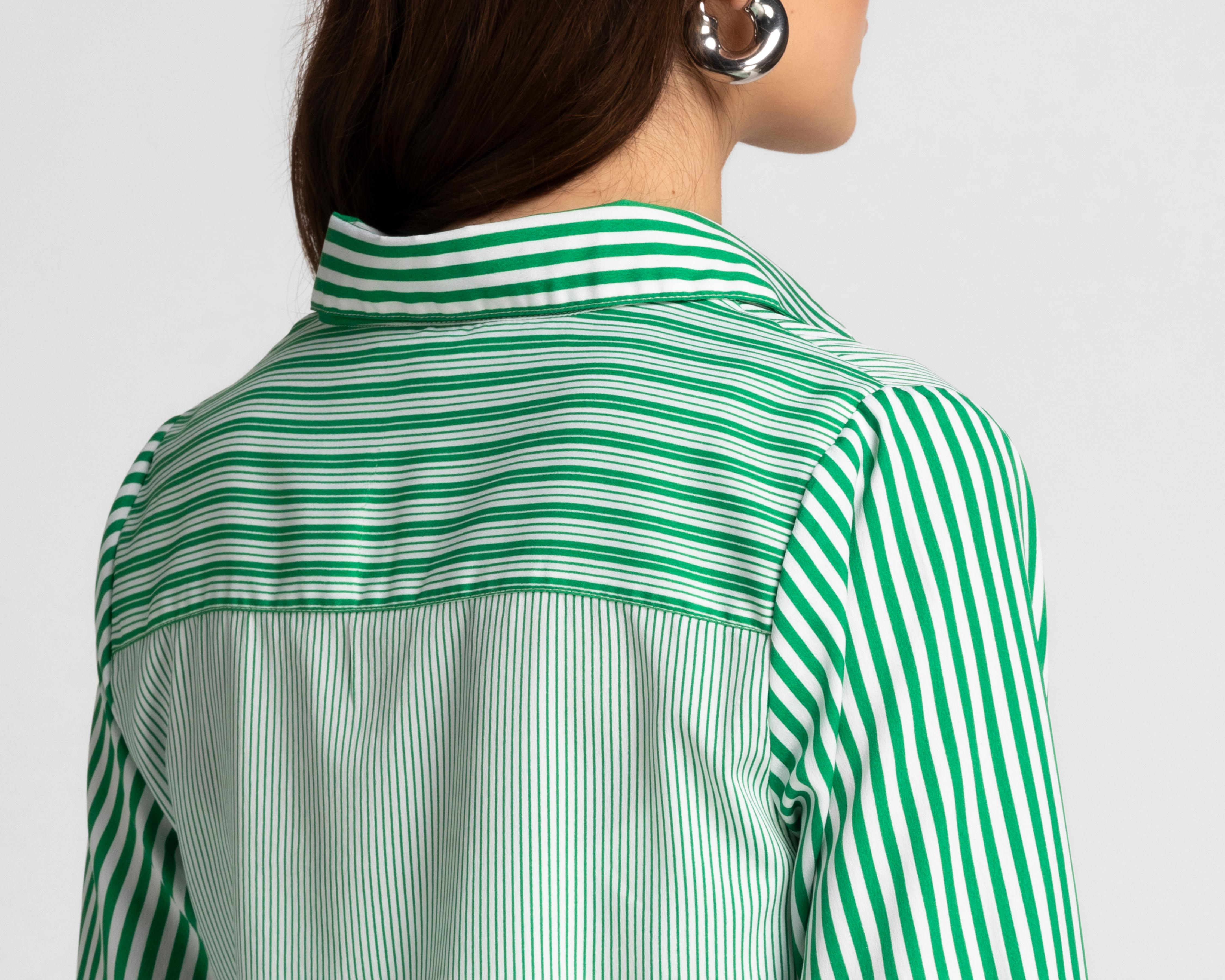 Foto 5 | Blusa Refill Manga Larga a Rayas
