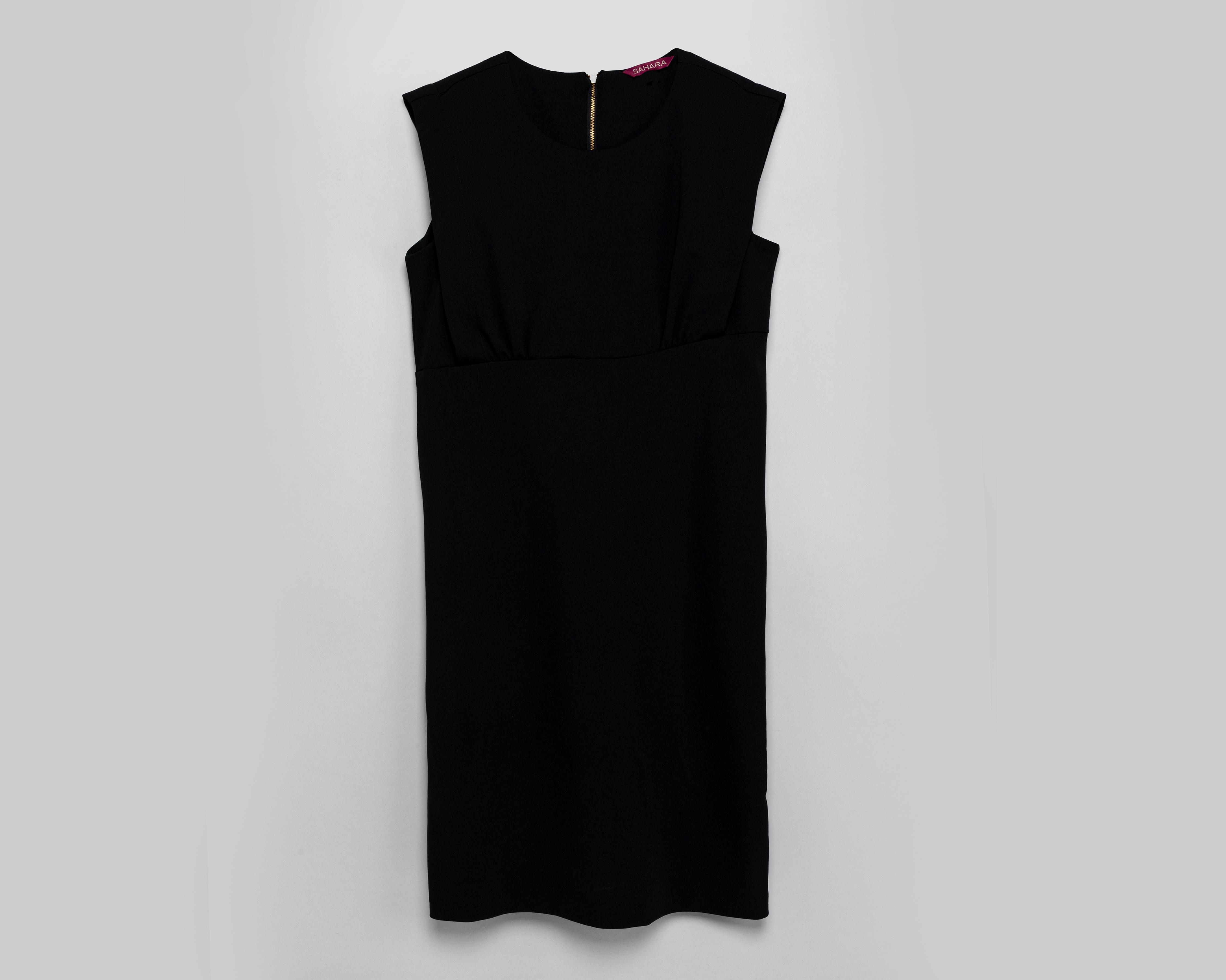 Foto 1 | Vestido Sahara Casual sin Mangas Negro