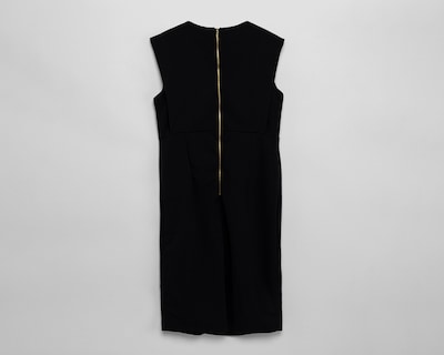 Foto 2 | Vestido Sahara Casual sin Mangas Negro