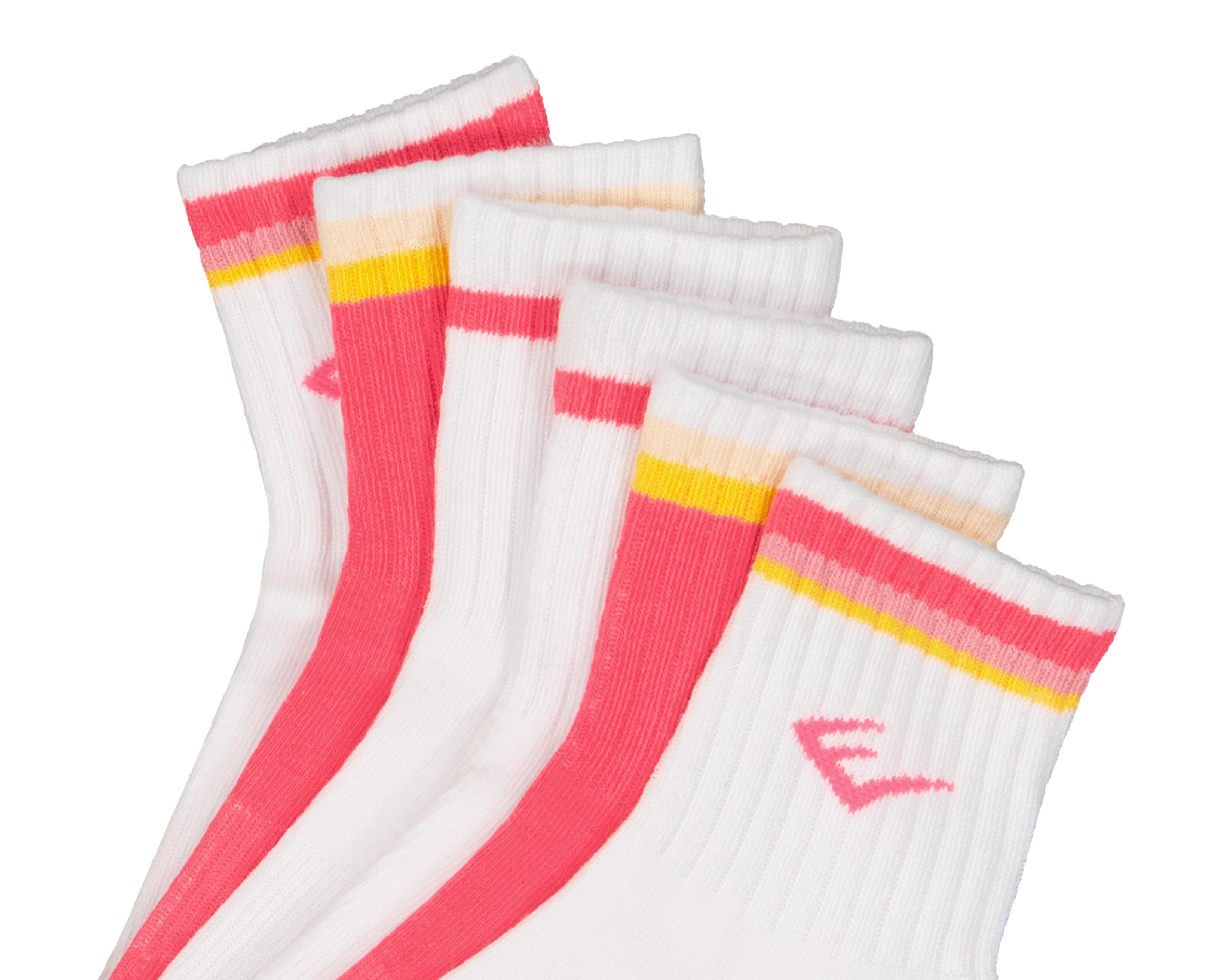 Foto 3 pulgar | Calcetas Deportivas Everlast para Mujer 6 Pares