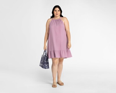 Foto 5 | Vestido Lady Sun de Playa Cuello Halter con Holán