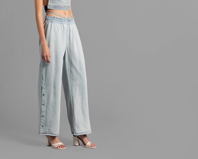 Foto 1 | Jeans Thinner Recto con Botones
