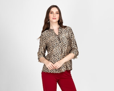 Foto 1 | Blusa Sahara Manga Larga para Mujer