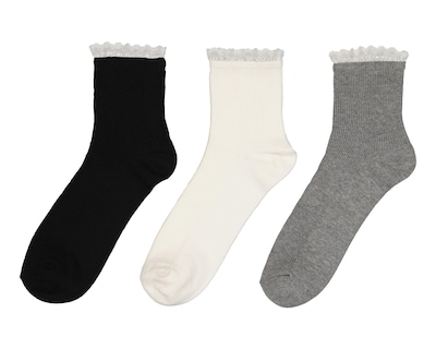 Foto 1 | Calcetas Tobilleras Bebe para Mujer 3 Pares