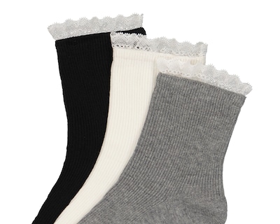 Foto 2 | Calcetas Tobilleras Bebe para Mujer 3 Pares