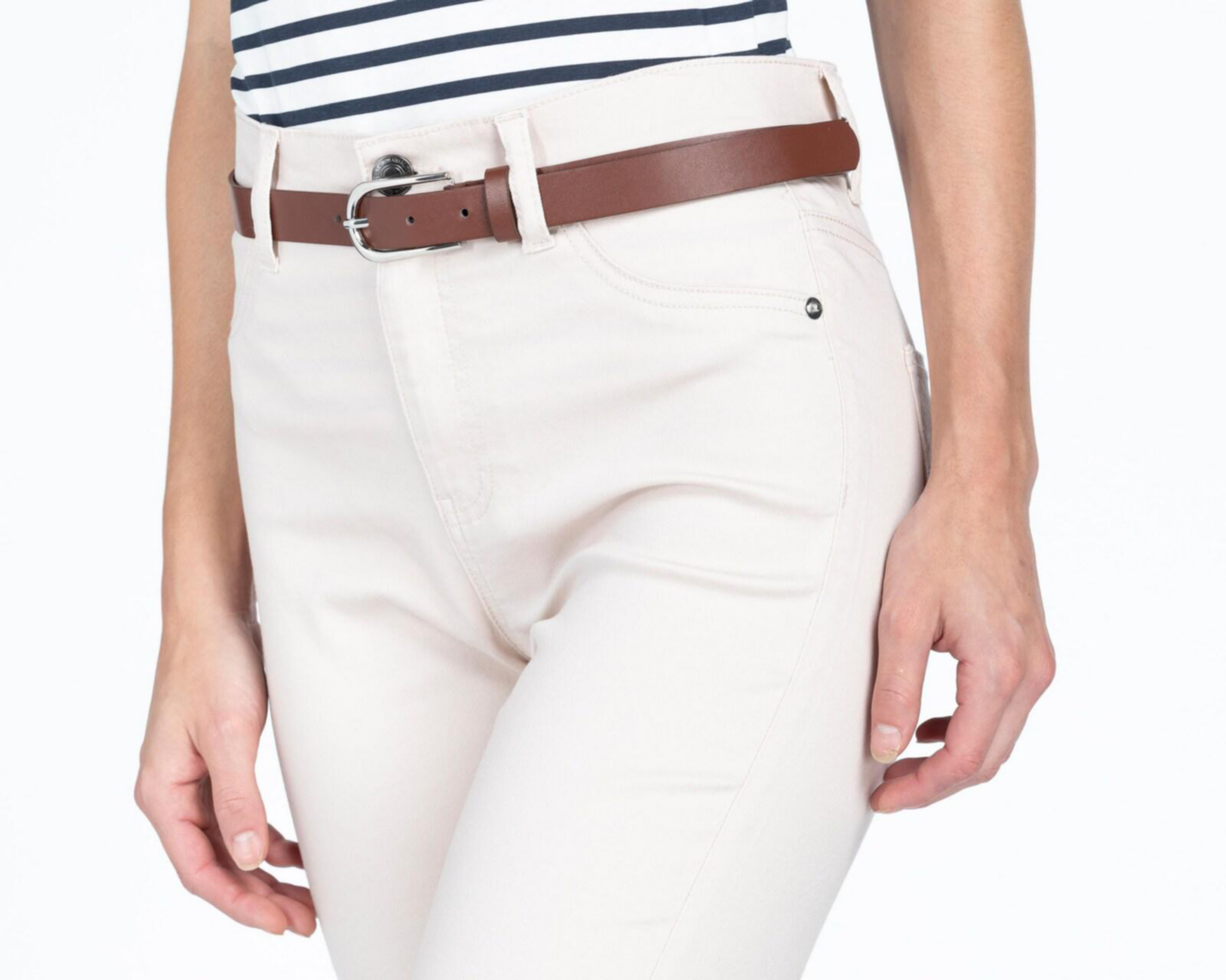 Foto 7 | Pantalón de Vestir Refill con Cinturón