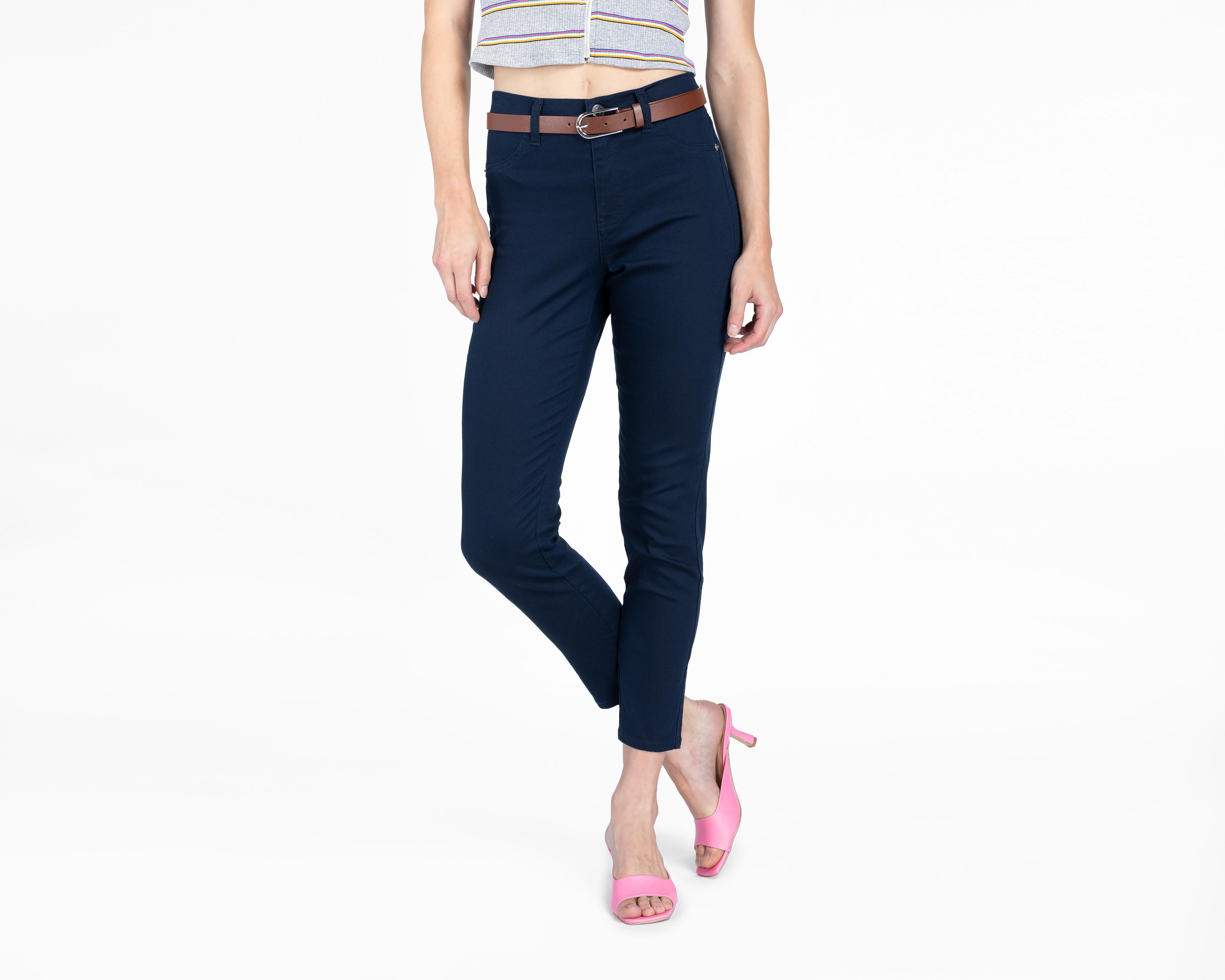 Pantalón de Vestir Refill con Cinturón