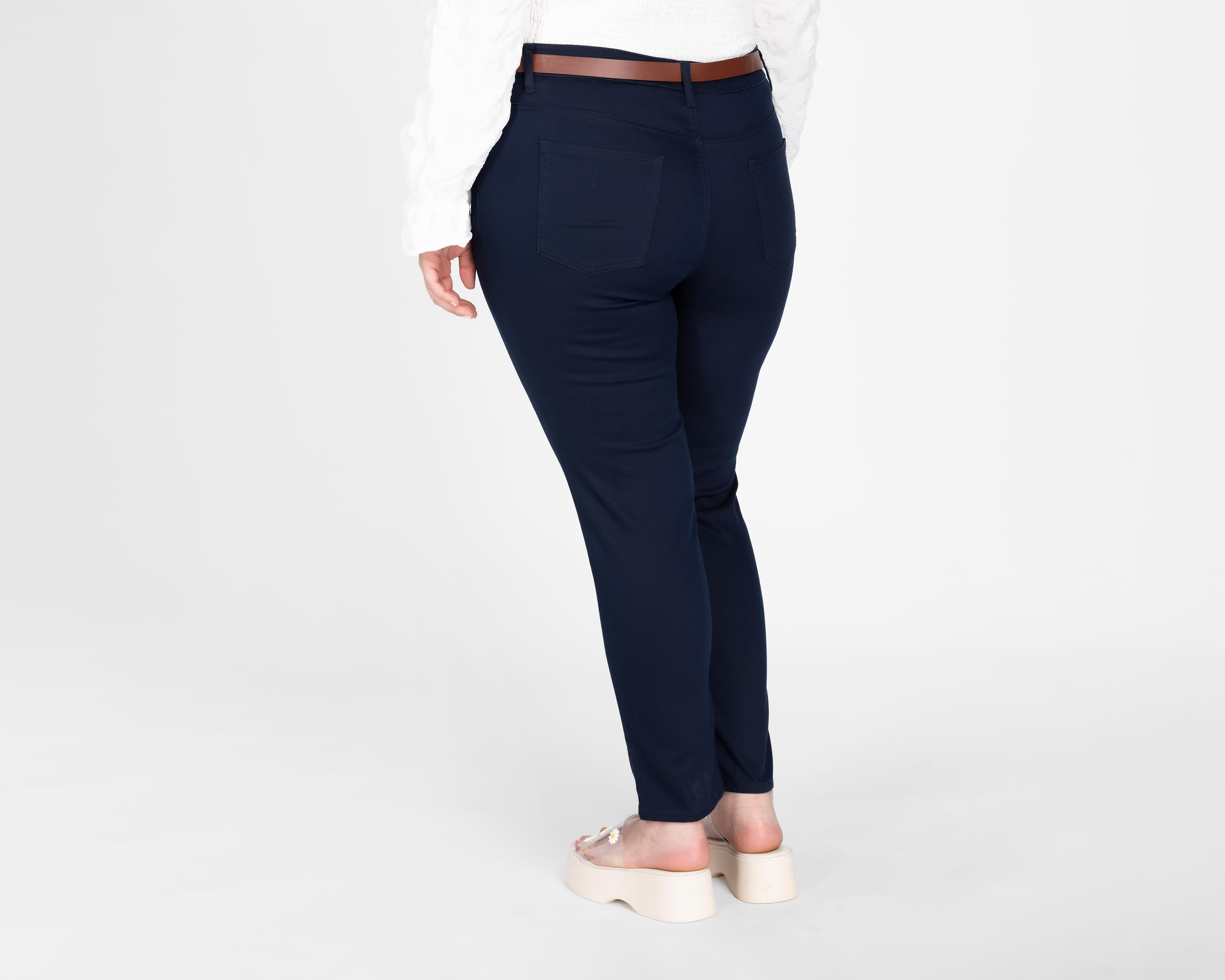 Foto 6 | Pantalón de Vestir Refill con Cinturón