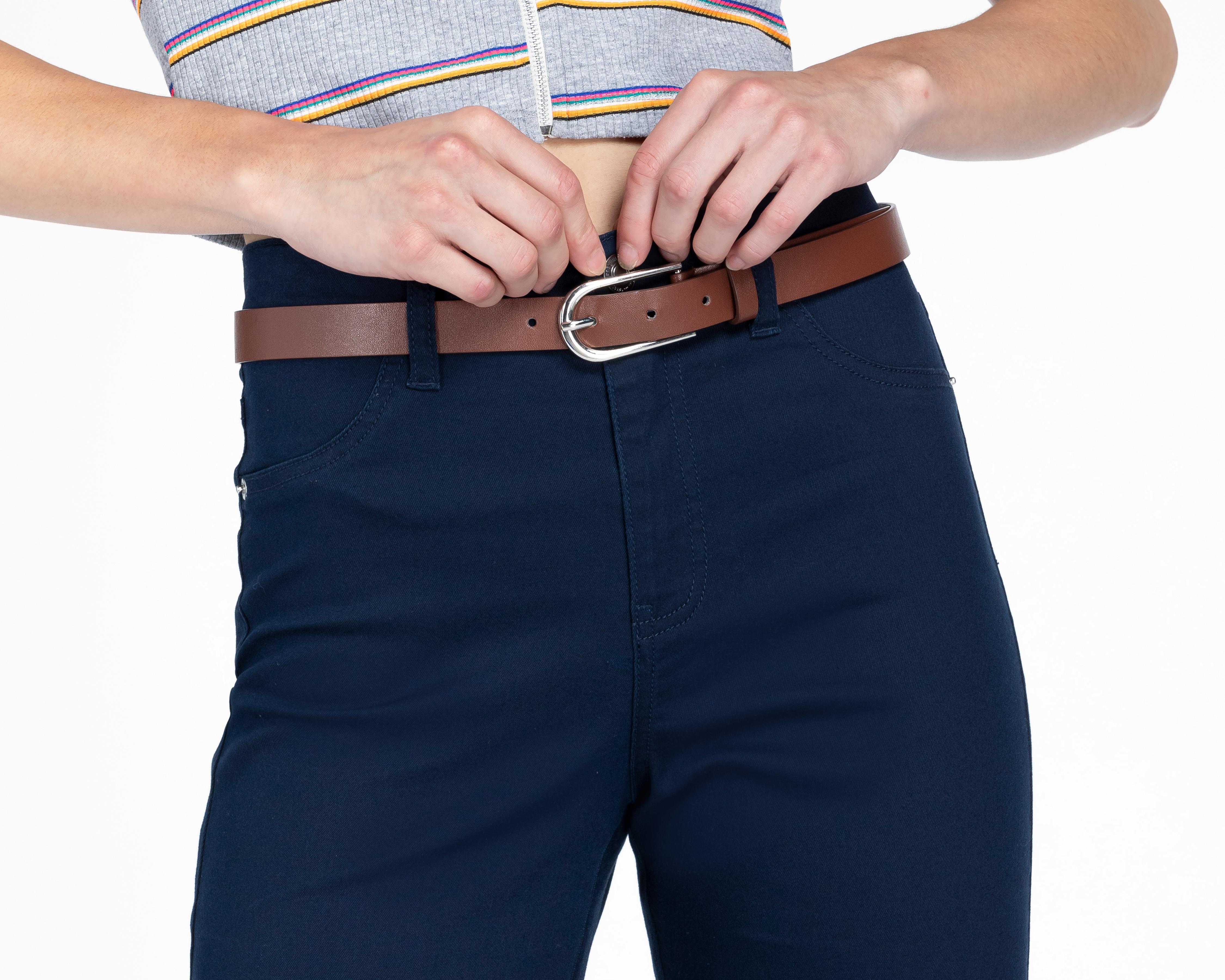 Foto 7 | Pantalón de Vestir Refill con Cinturón