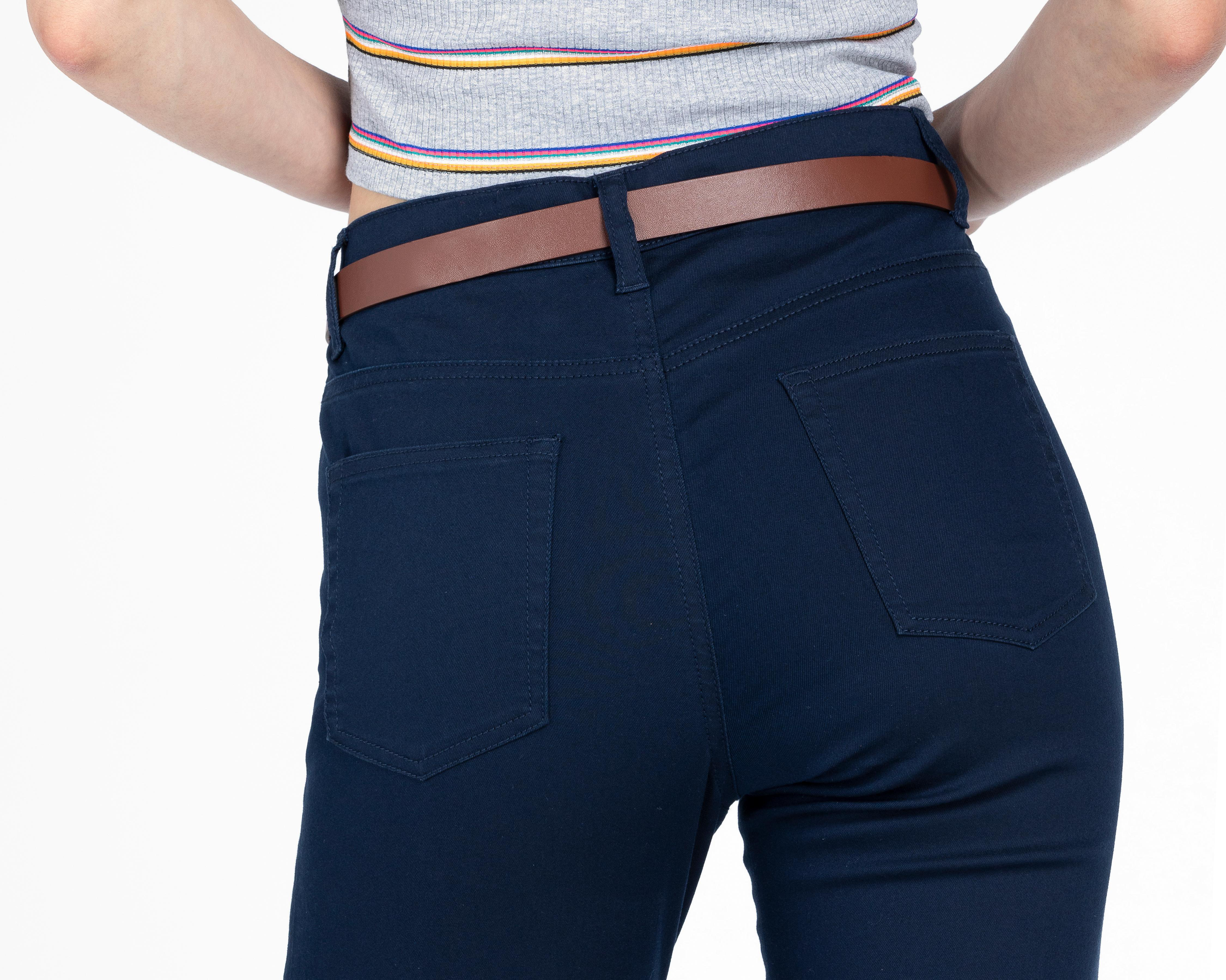 Foto 9 pulgar | Pantalón de Vestir Refill con Cinturón