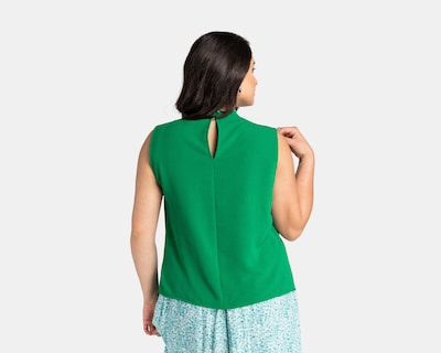 Foto 6 | Blusa Sahara Cuello Redondo Sin Mangas