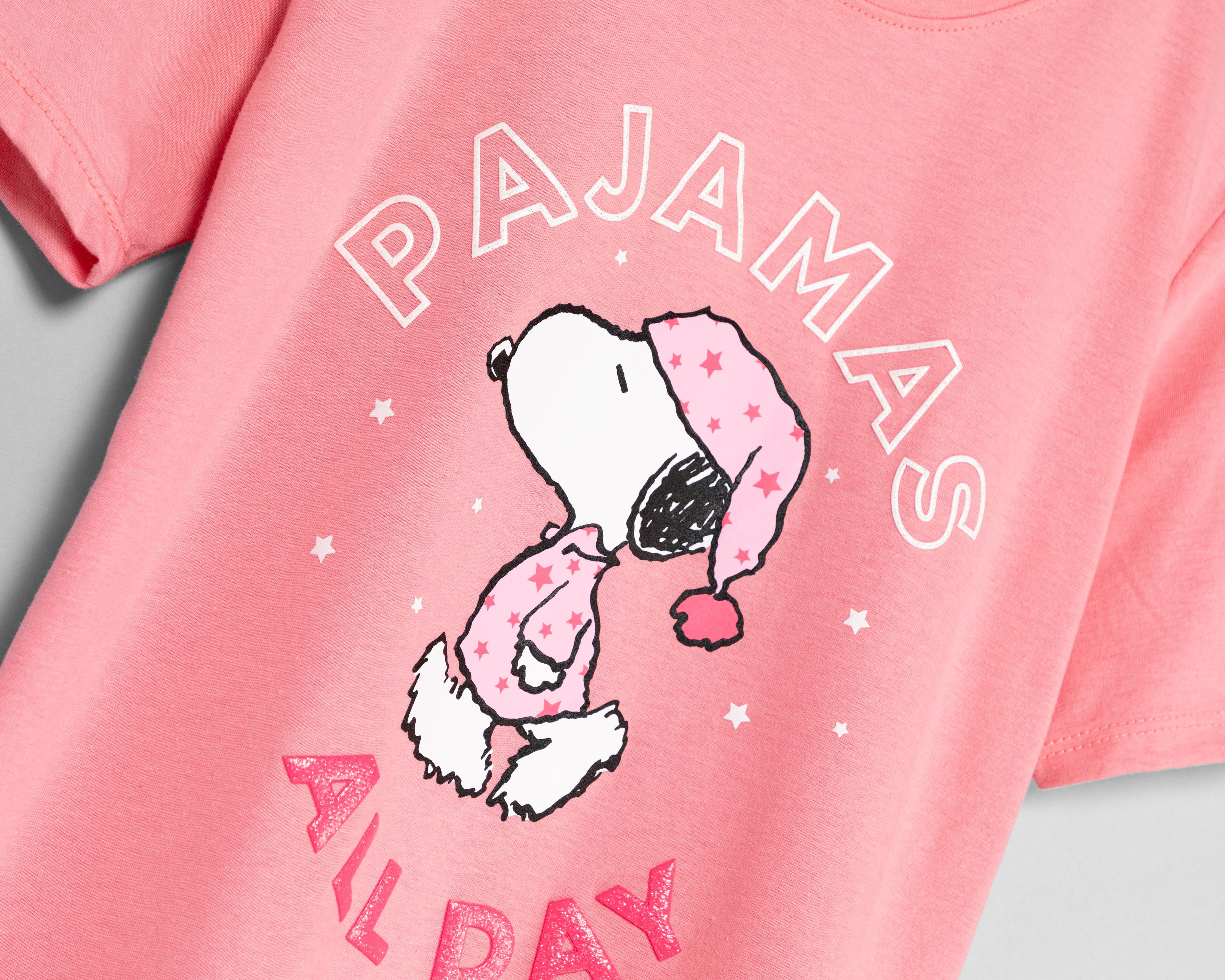 Foto 5 | Pijama Peanuts Juvenil