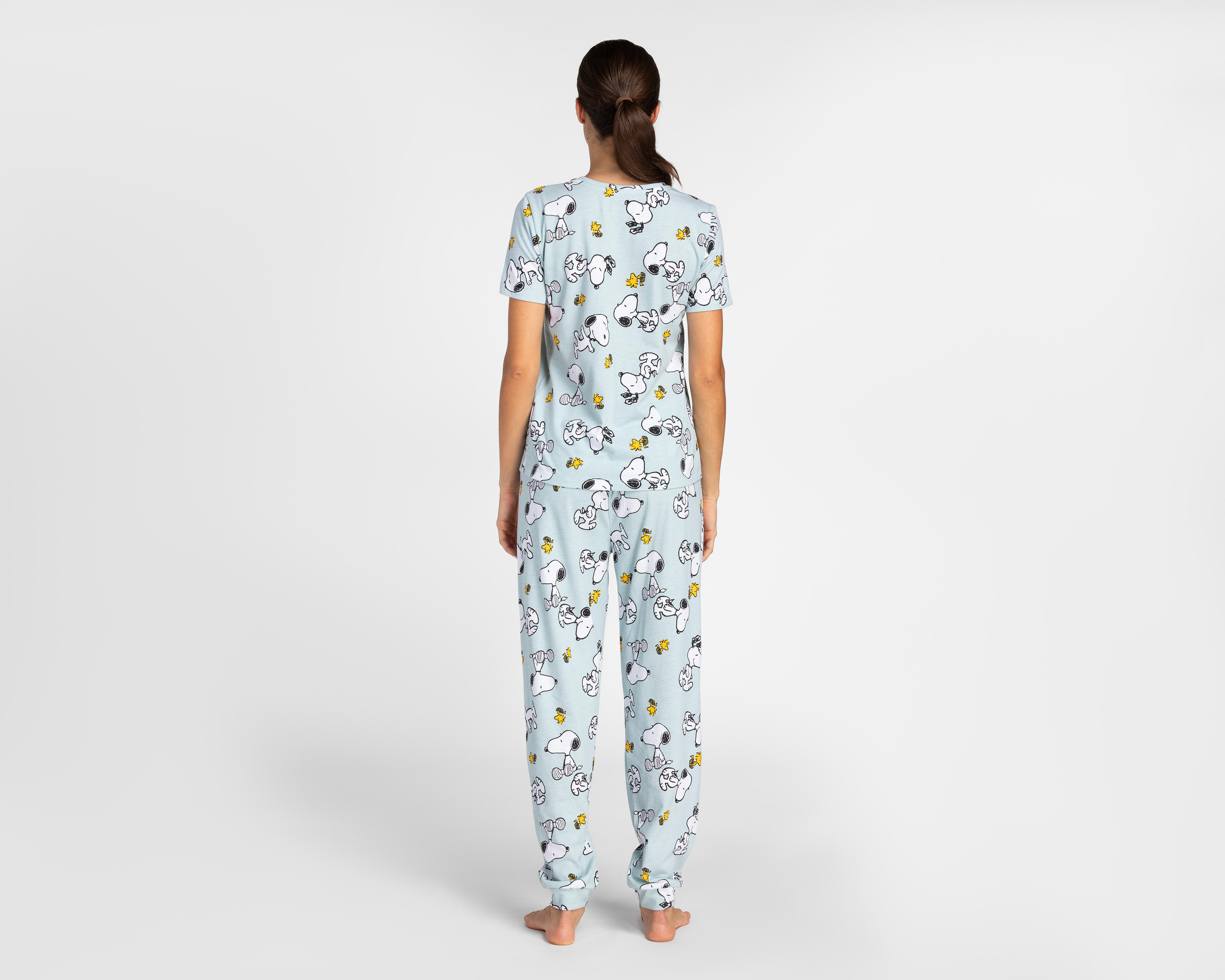 Foto 2 | Pijama Peanuts para Mujer 2 Piezas