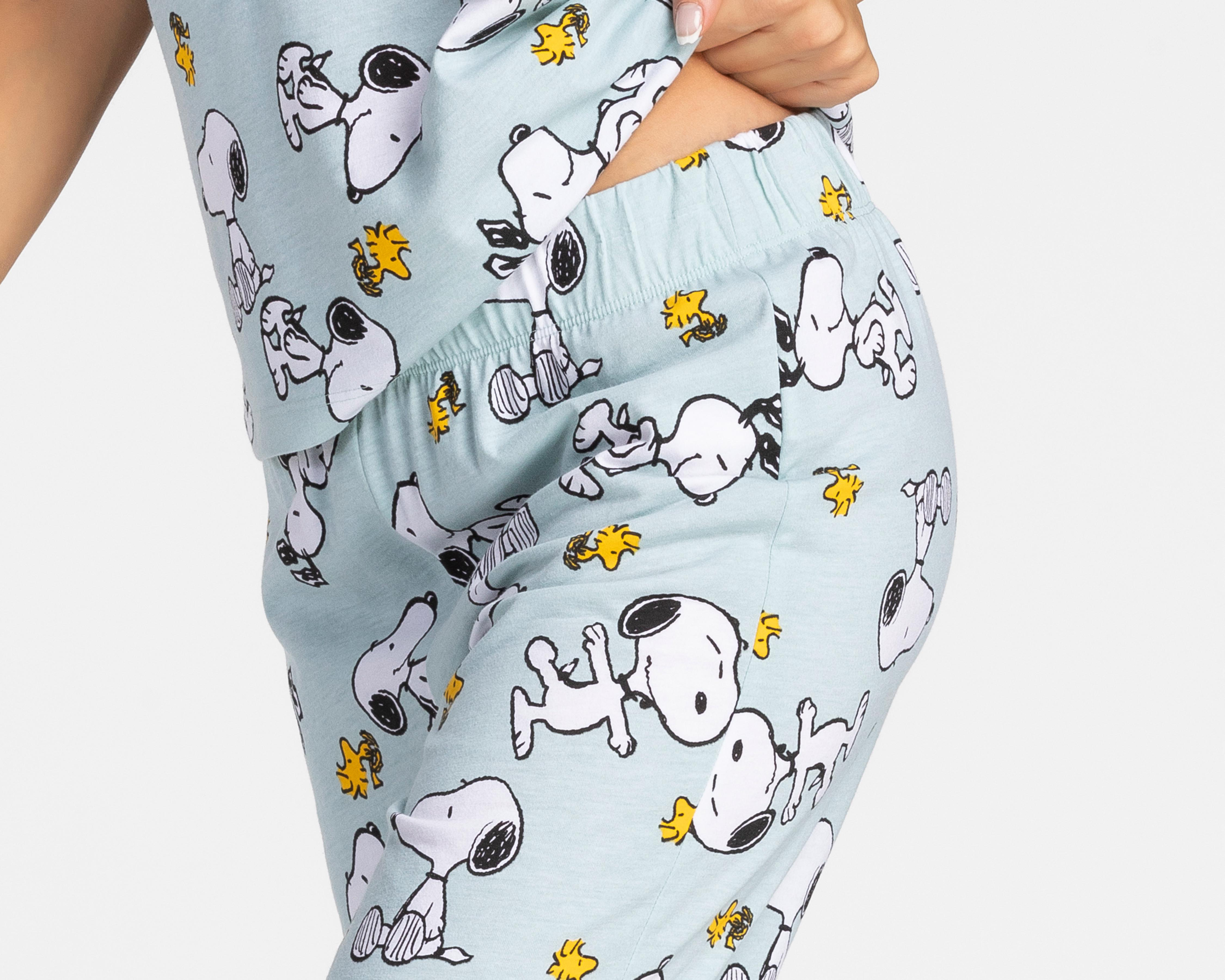 Foto 4 | Pijama Peanuts para Mujer 2 Piezas