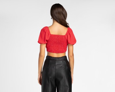 Foto 3 | Blusa Refill Manga Corta con Zurcido
