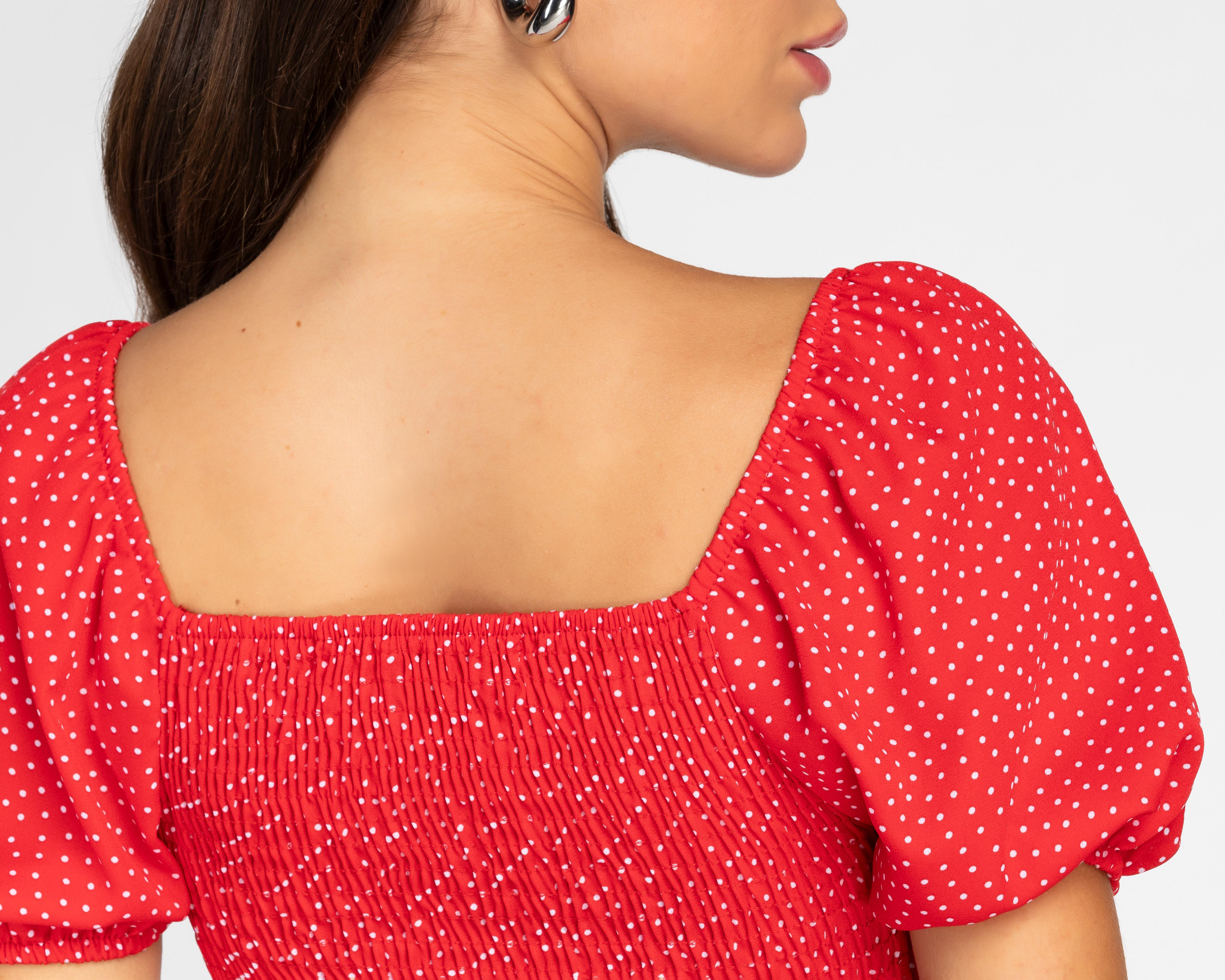 Foto 5 | Blusa Refill Manga Corta con Zurcido