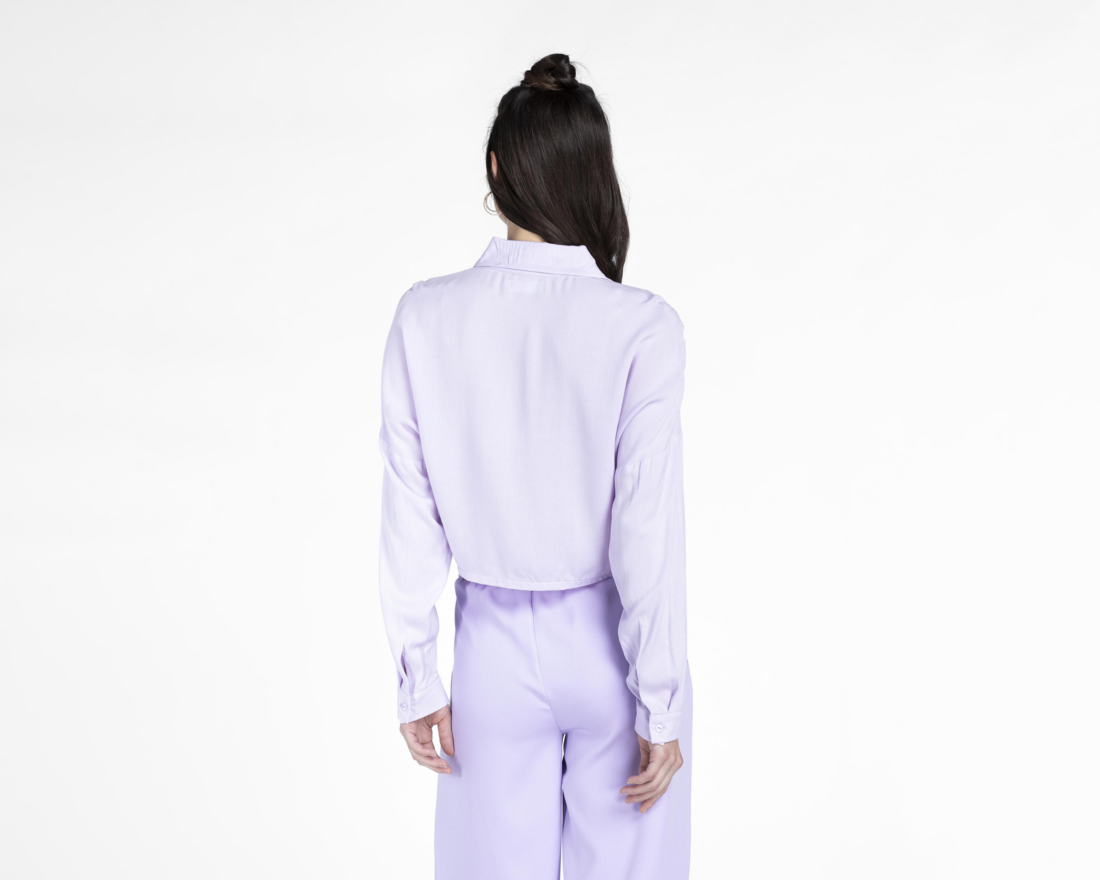 Foto 4 pulgar | Blusa 18 Forever Lila con Manga Larga