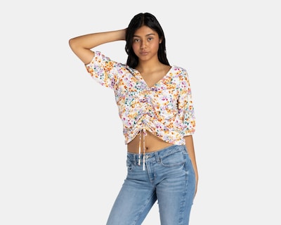 Foto 1 | Blusa 18 Forever Estampado Floral con Cordón