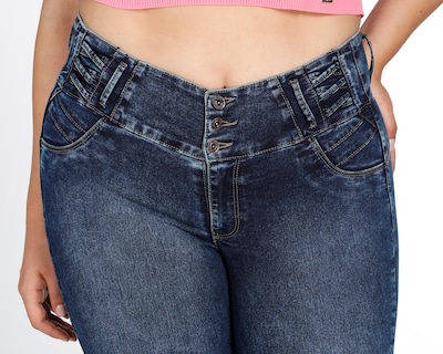 Foto 4 | Jeans Sahara Skinny Pretina Alta