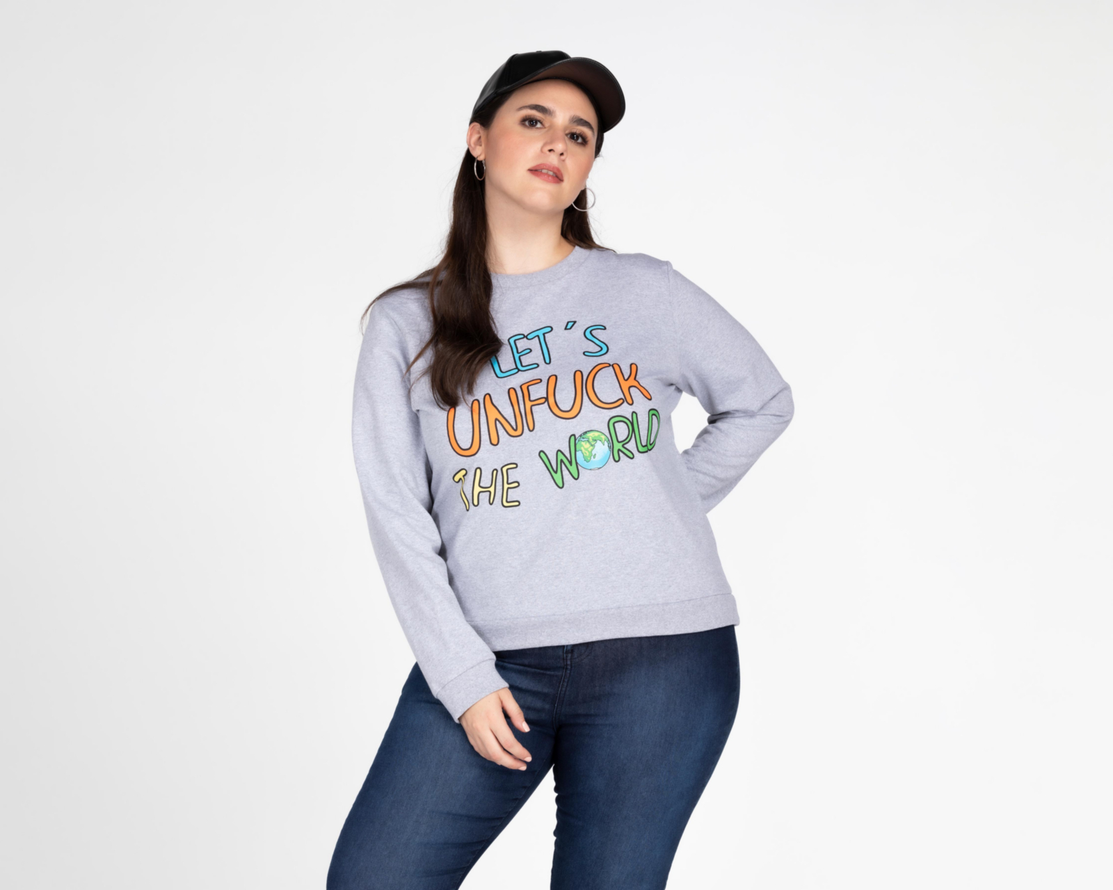 Foto 6 pulgar | Sudadera Refill Gris con Estampado