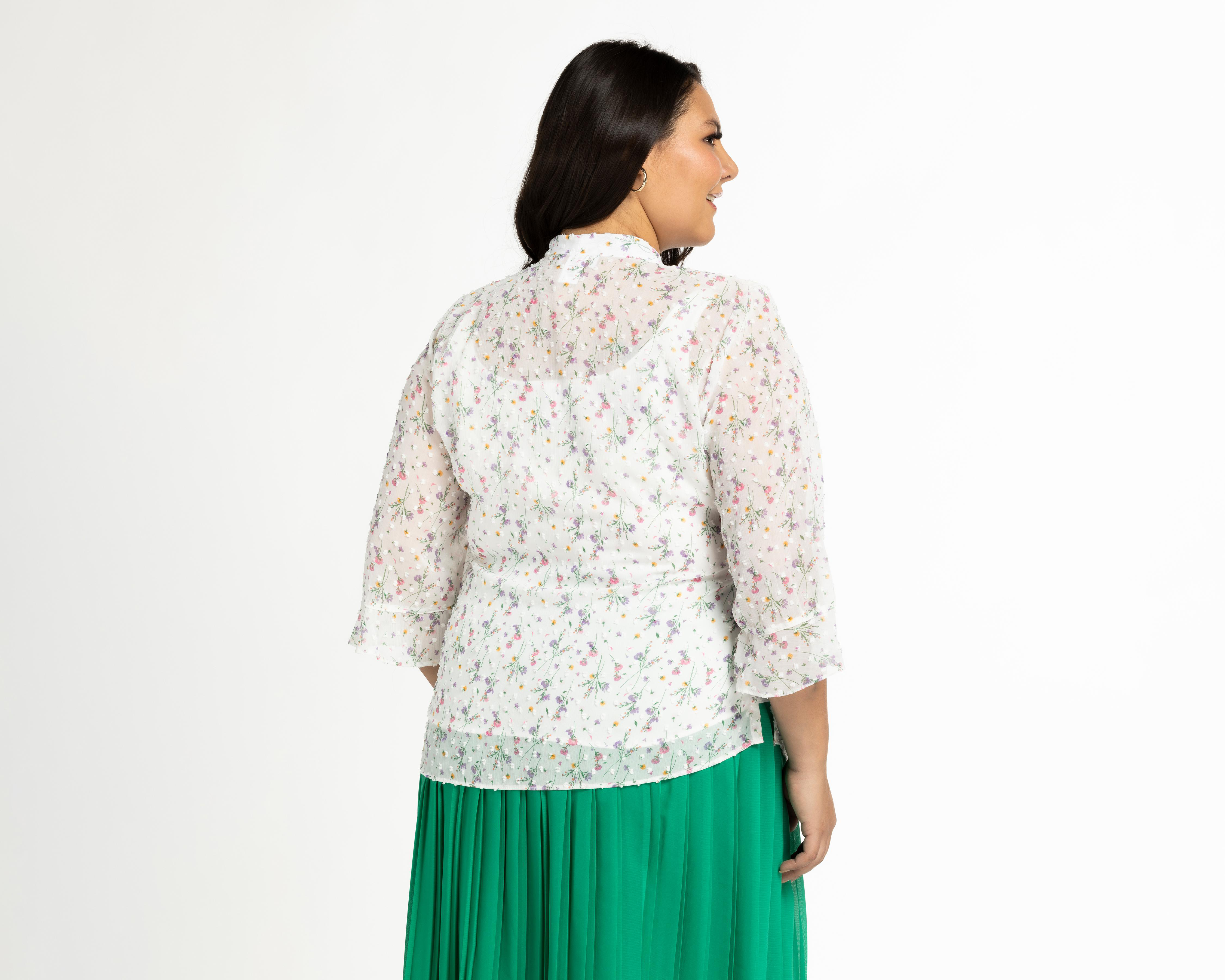 Foto 4 pulgar | Blusa Paloma Manga 3/4