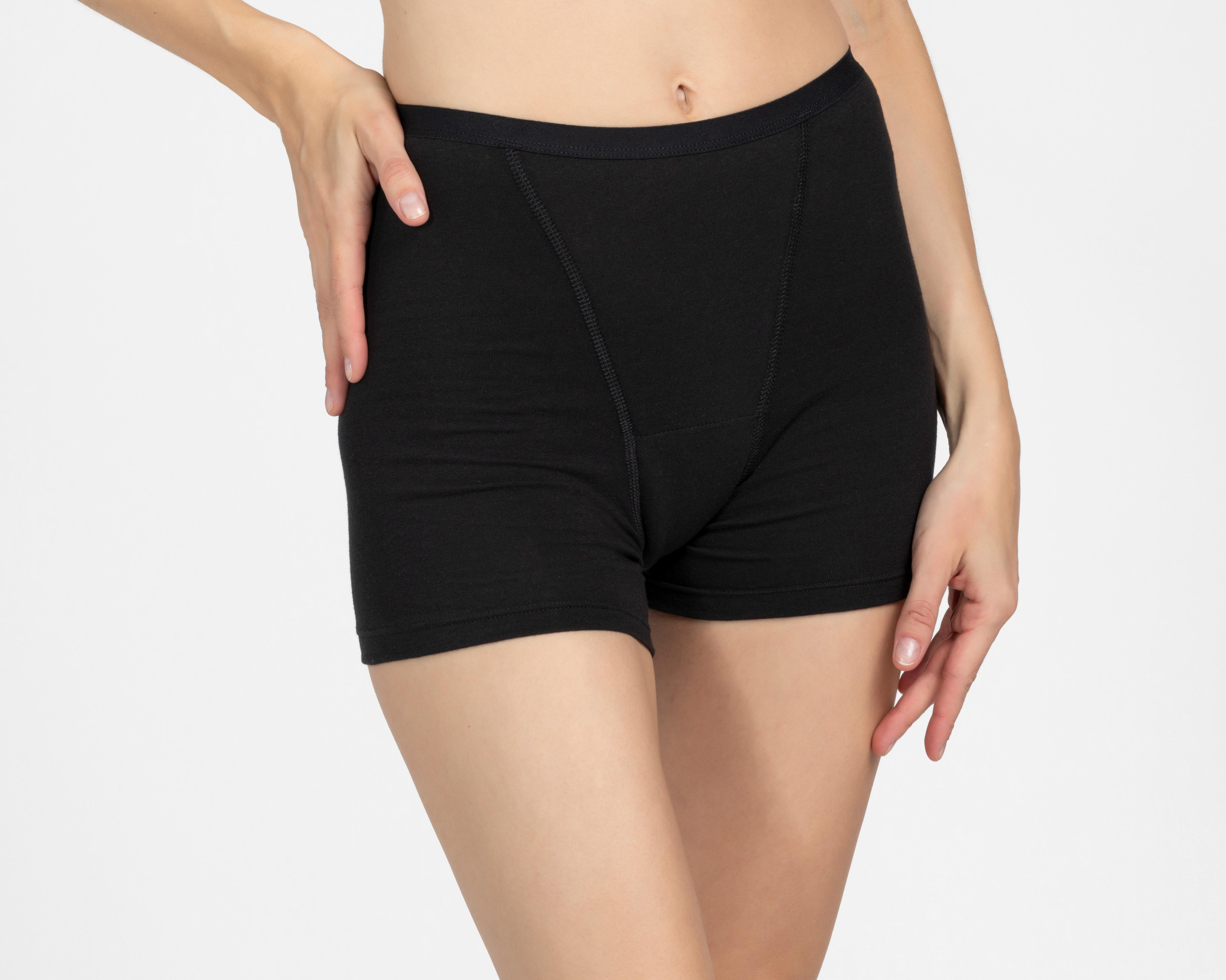 Foto 3 pulgar | Bóxer Menstrual Hanes Comfort Period para Mujer 2 Piezas