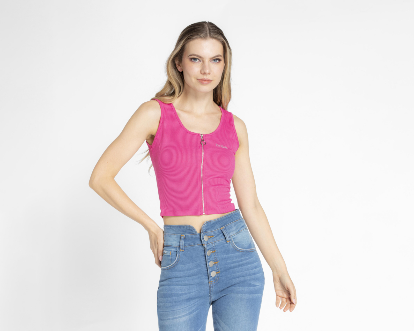 Foto 1 | Blusa Bebe sin Manga con Cierre