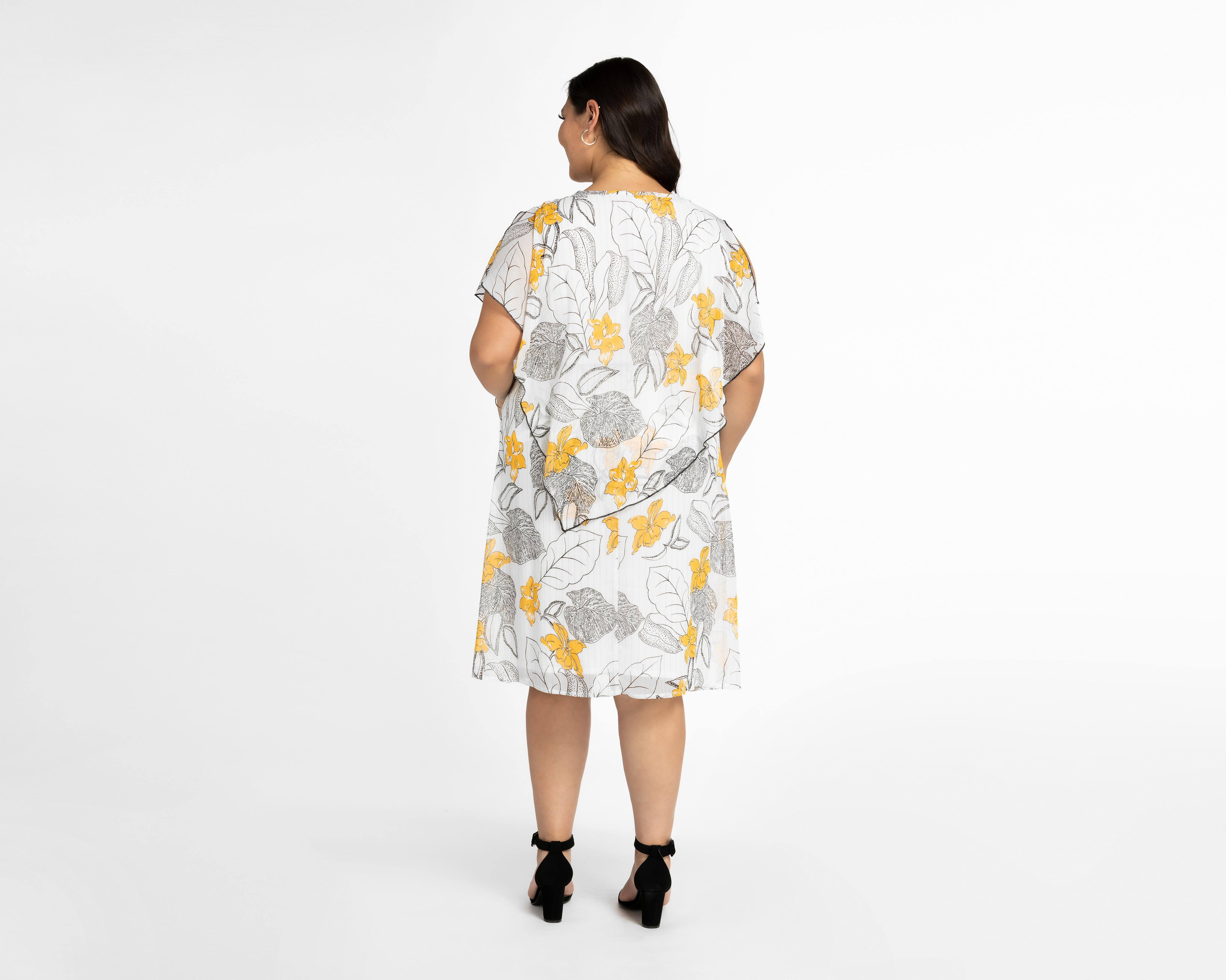 Foto 4 pulgar | Blusa y Falda Sahara Estampadas