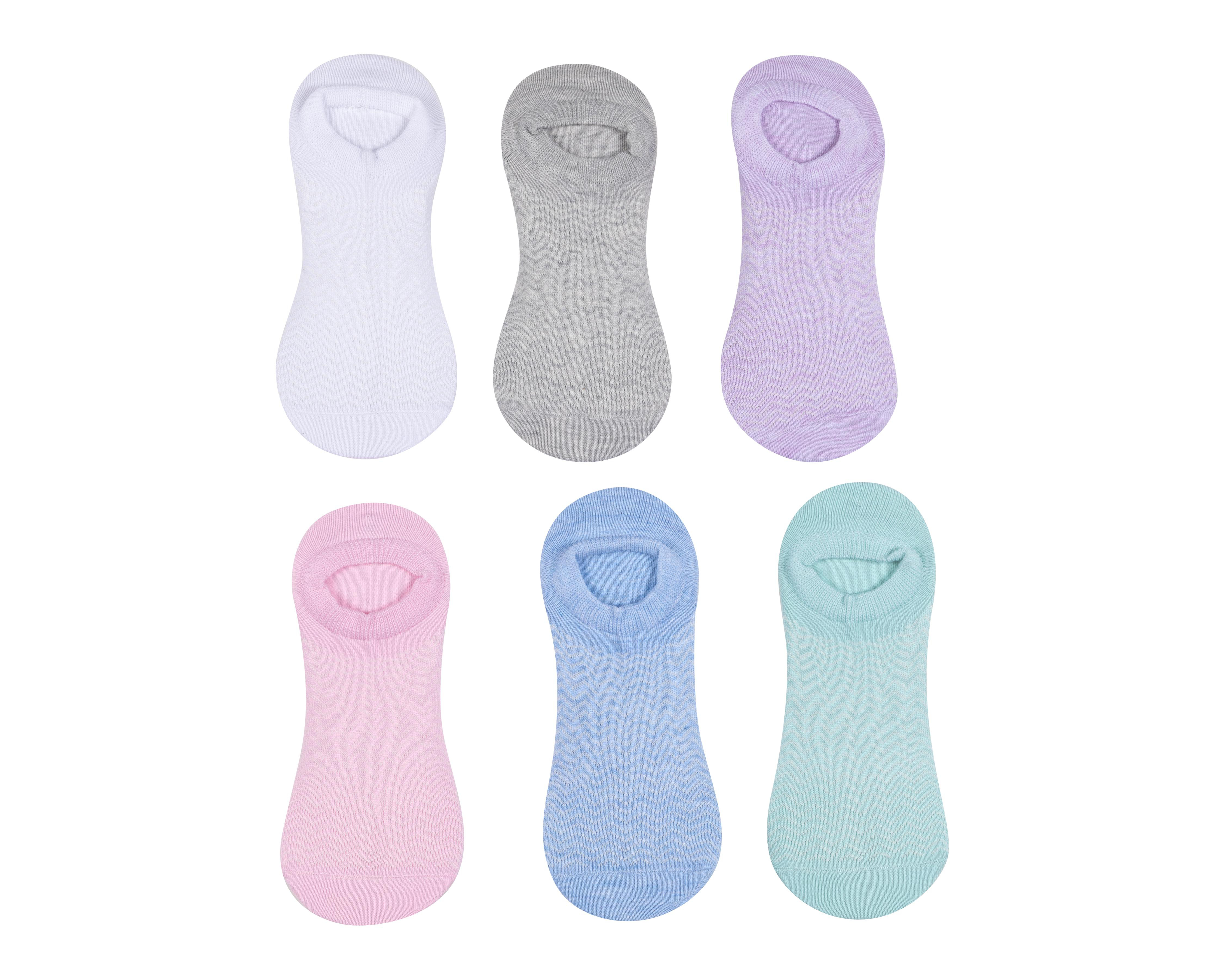 Foto 2 pulgar | Calcetas Invisibles Lovest para Mujer 6 Pares