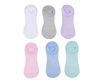 Foto 1 | Calcetas Invisibles Lovest para Mujer 6 Pares