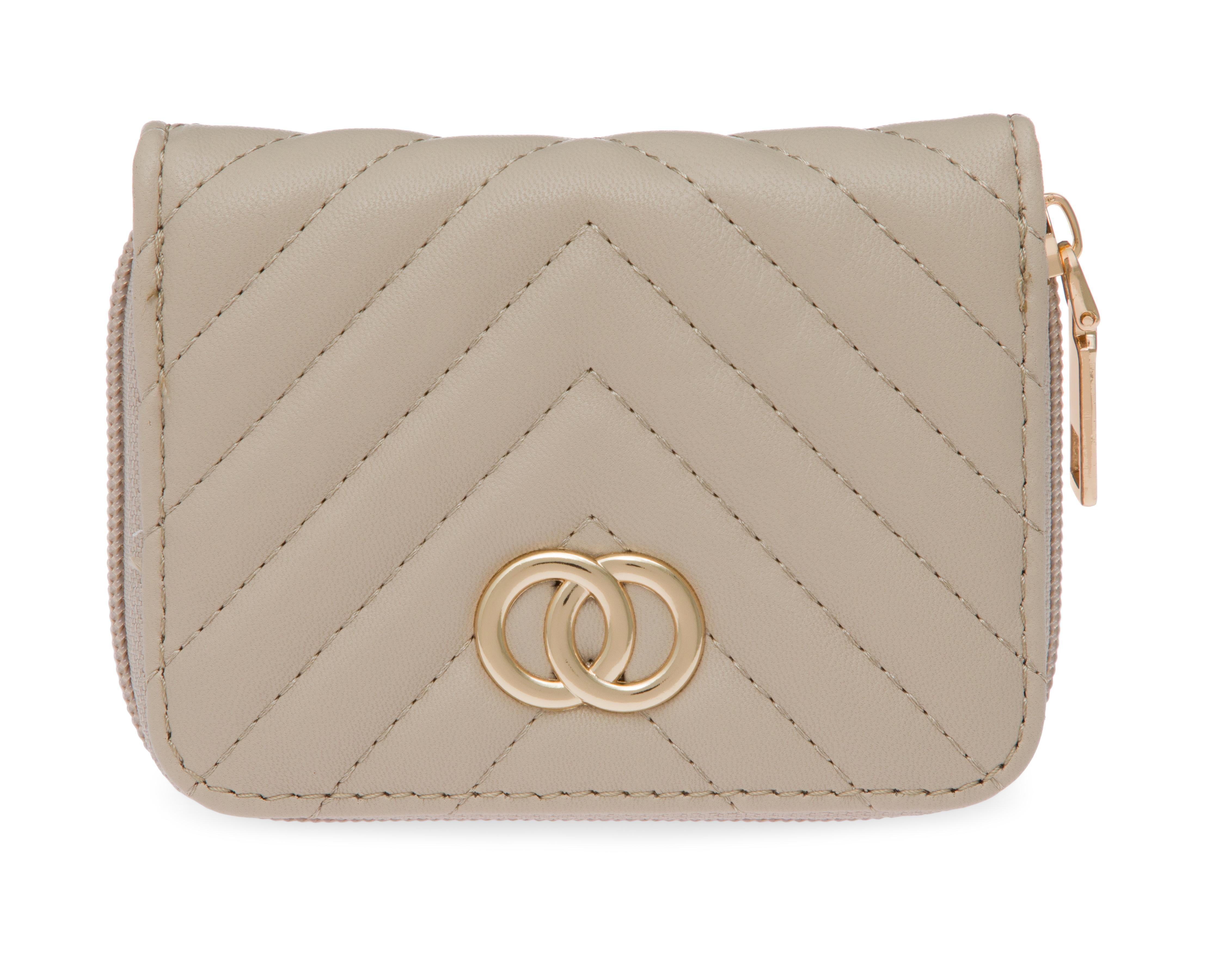 Foto 1 | Cartera para Mujer Sahara con Placa Metálica