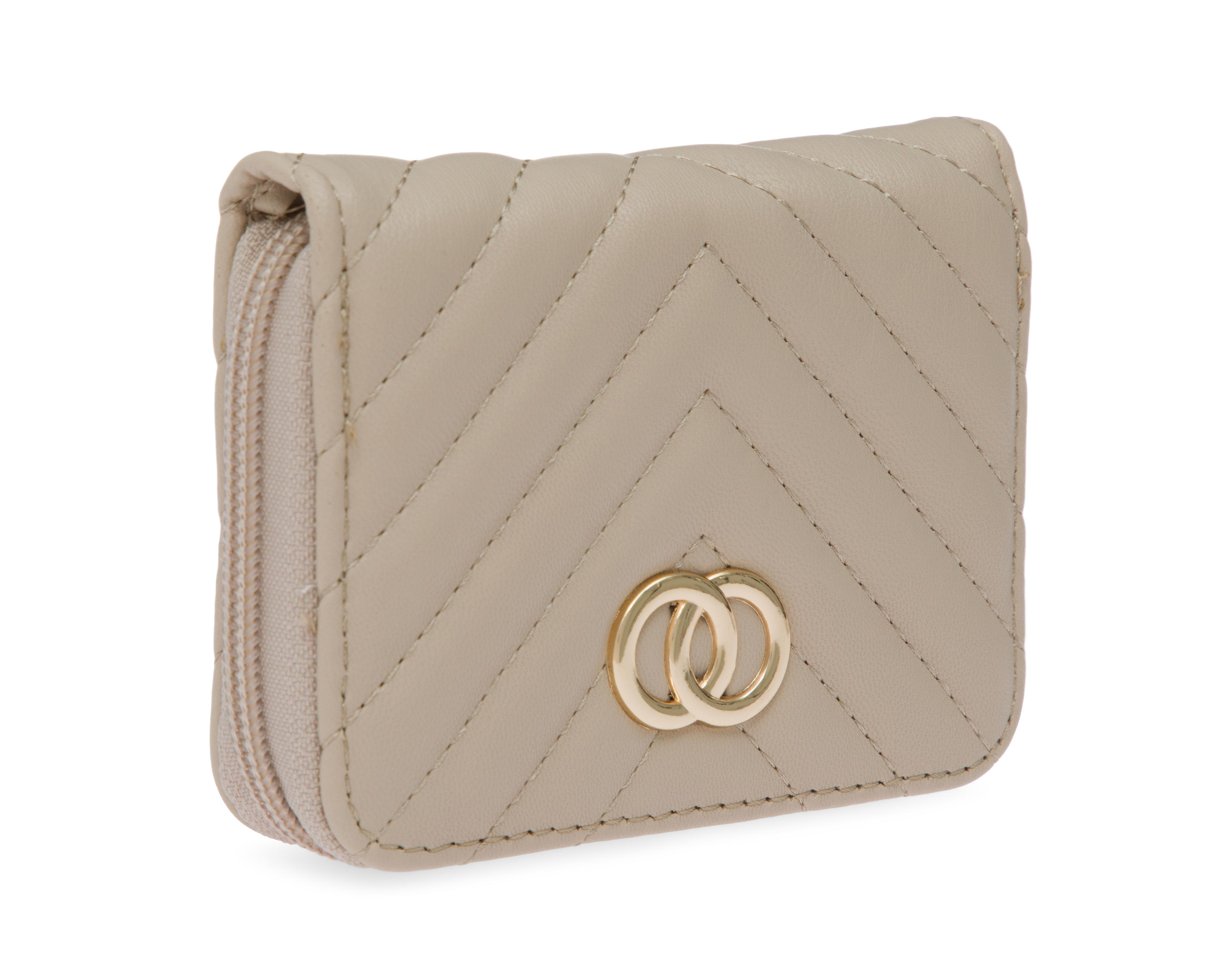 Foto 2 | Cartera para Mujer Sahara con Placa Metálica