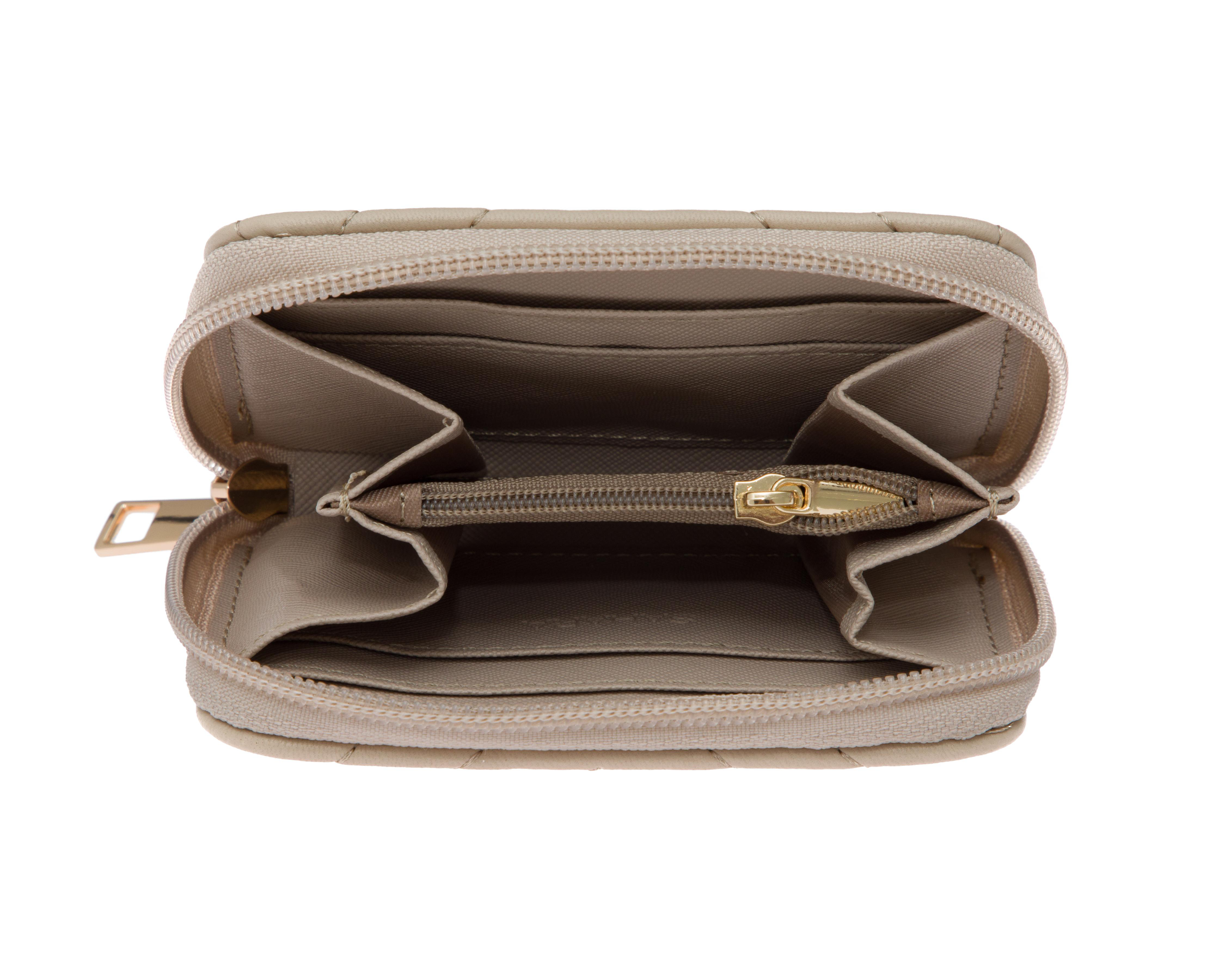 Foto 5 pulgar | Cartera para Mujer Sahara con Placa Metálica