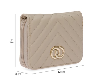 Foto 6 | Cartera para Mujer Sahara con Placa Metálica