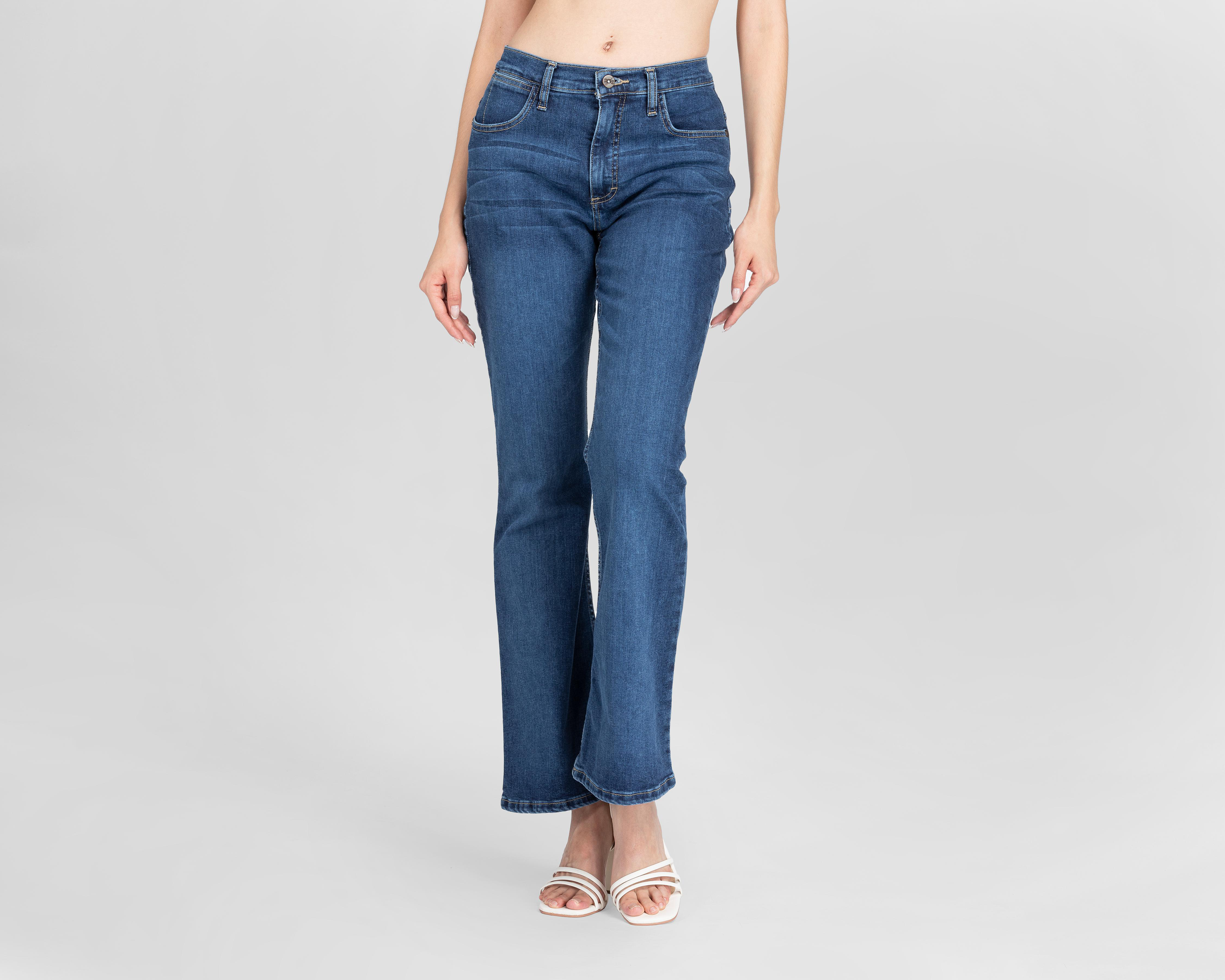 Foto 2 pulgar | Jeans Flare Lee para Mujer