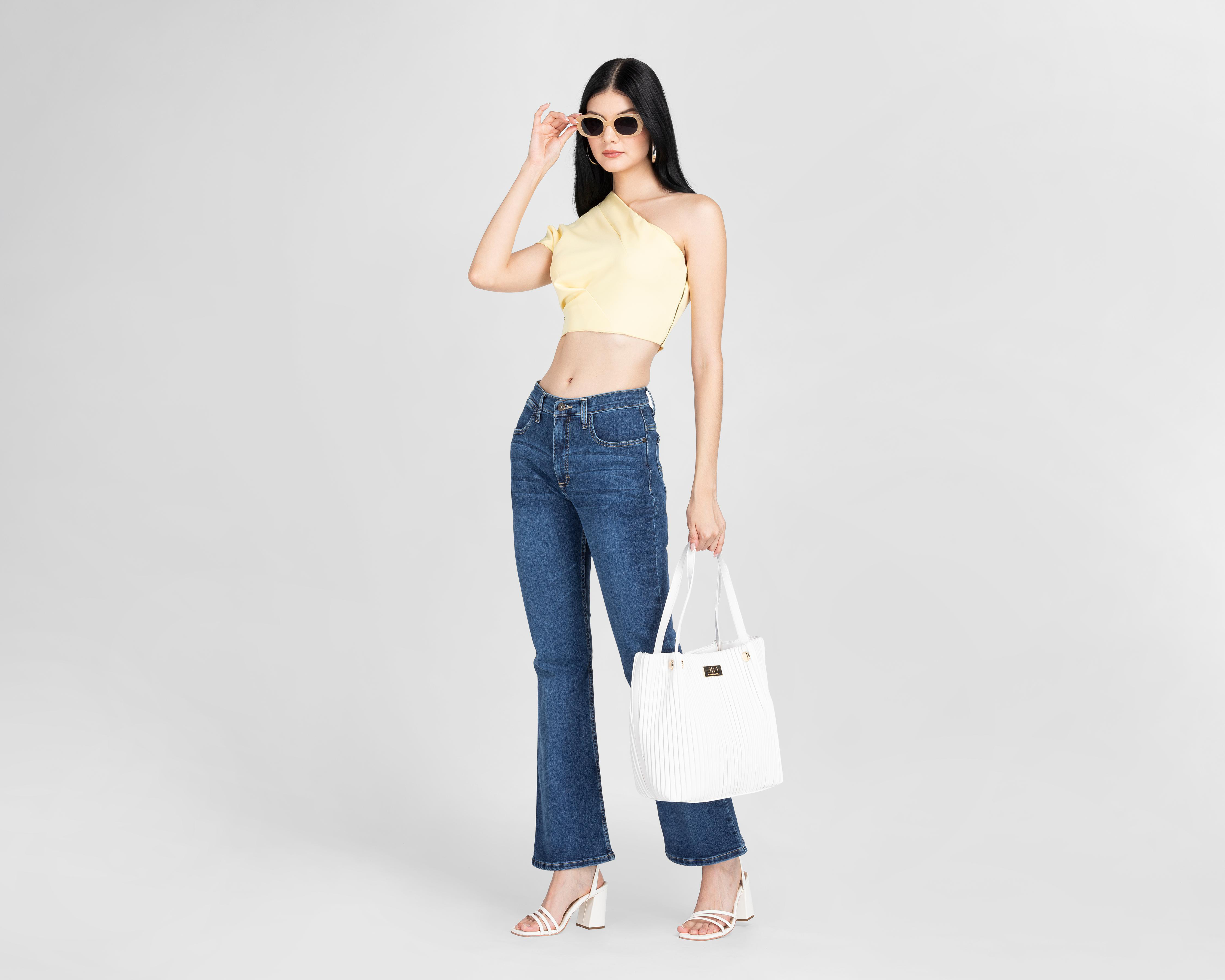 Foto 3 pulgar | Jeans Flare Lee para Mujer