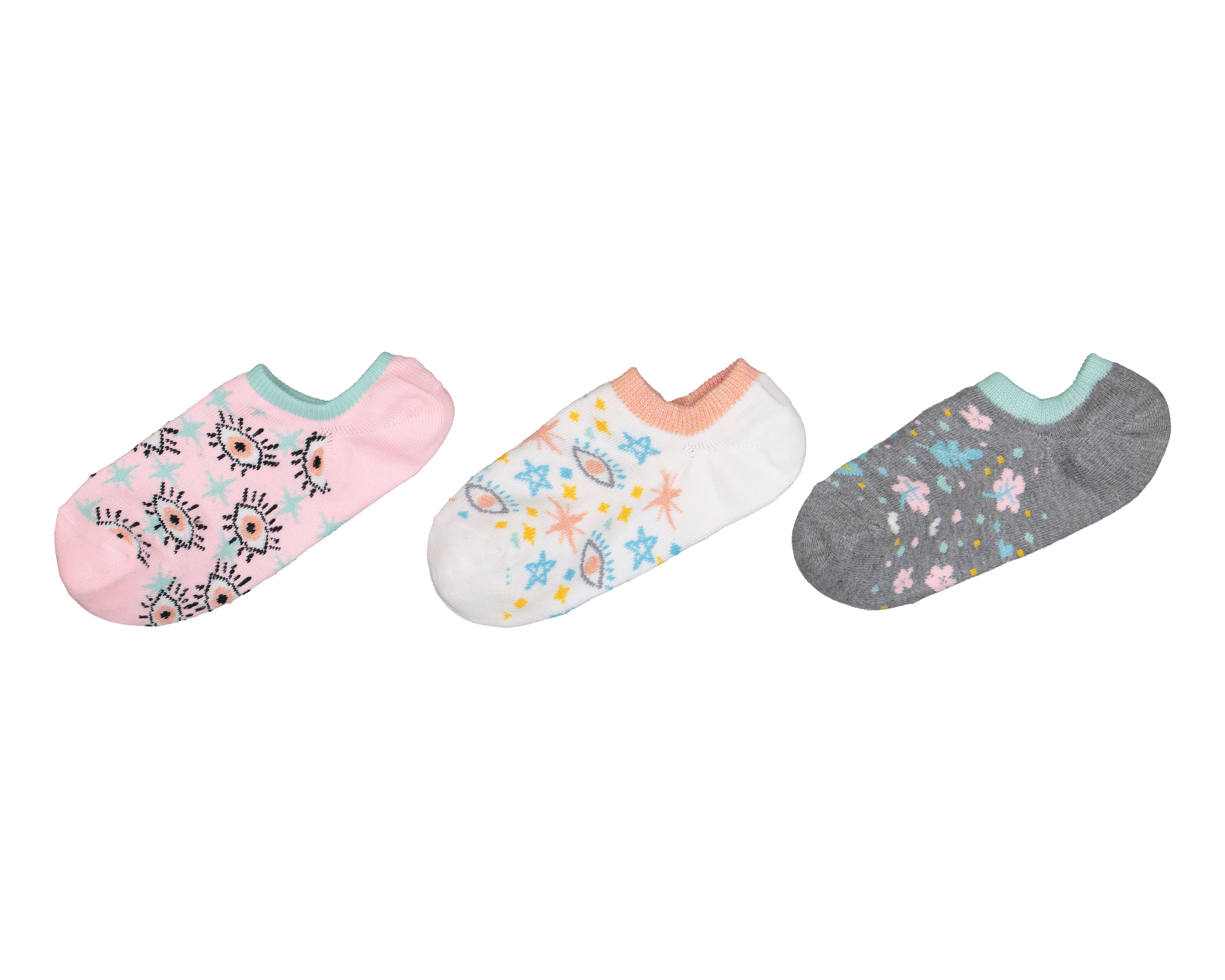 Foto 2 pulgar | Calcetas Tines Lovest para Mujer 3 Pares