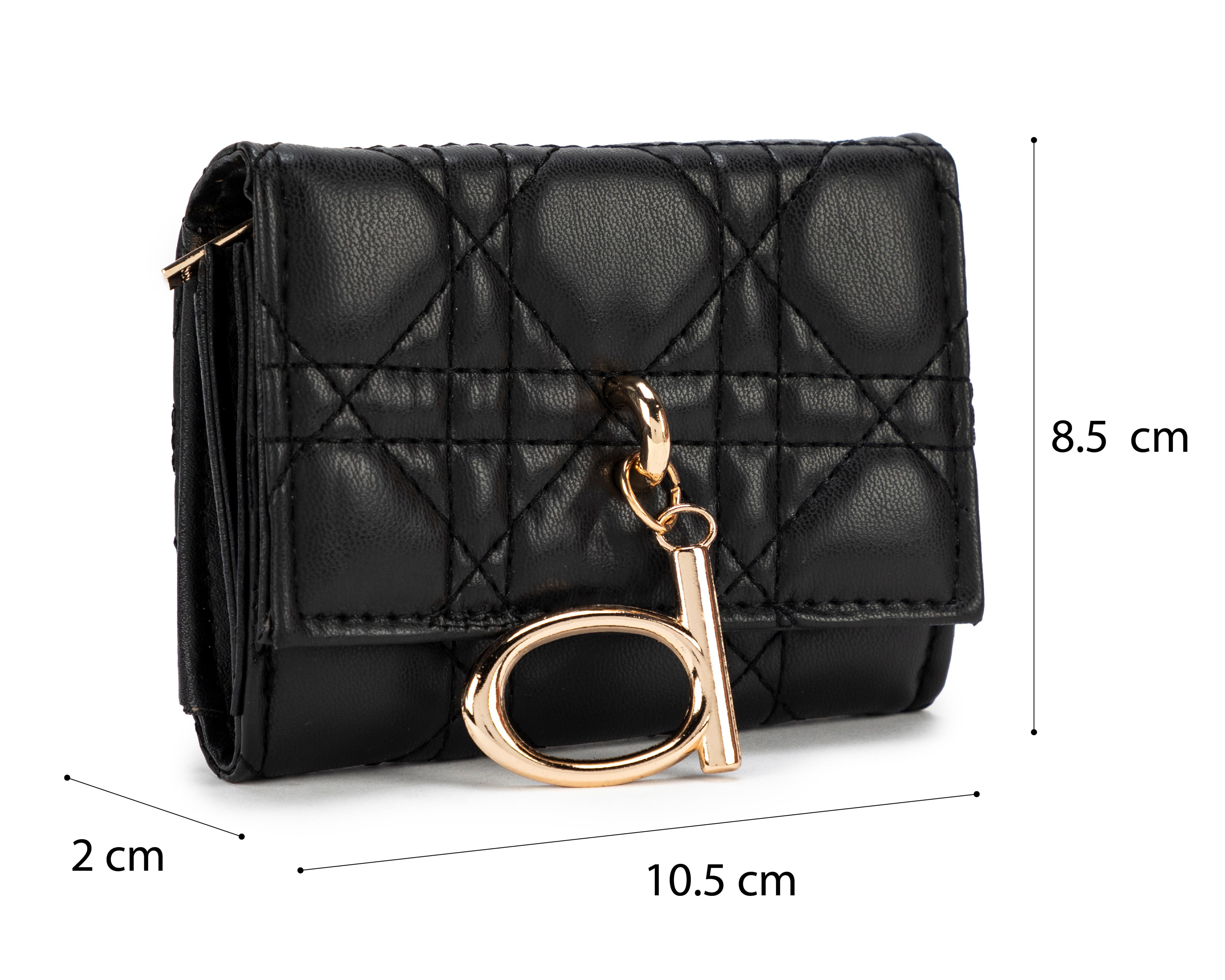 Foto 6 | Monedero para Mujer Bebe Capitonado