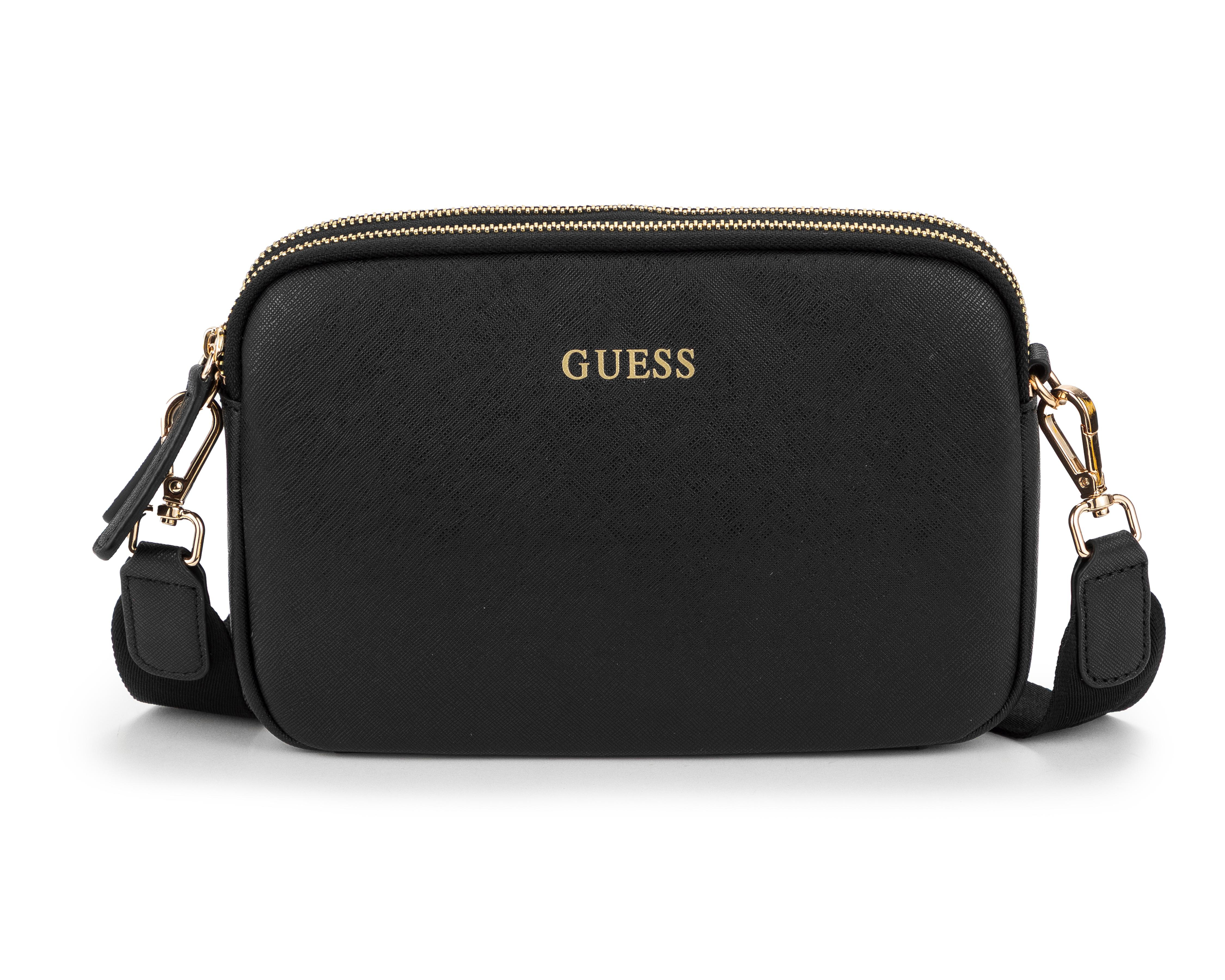 Foto 2 | Bolsa Cruzada Guess Aengus 3 Piezas