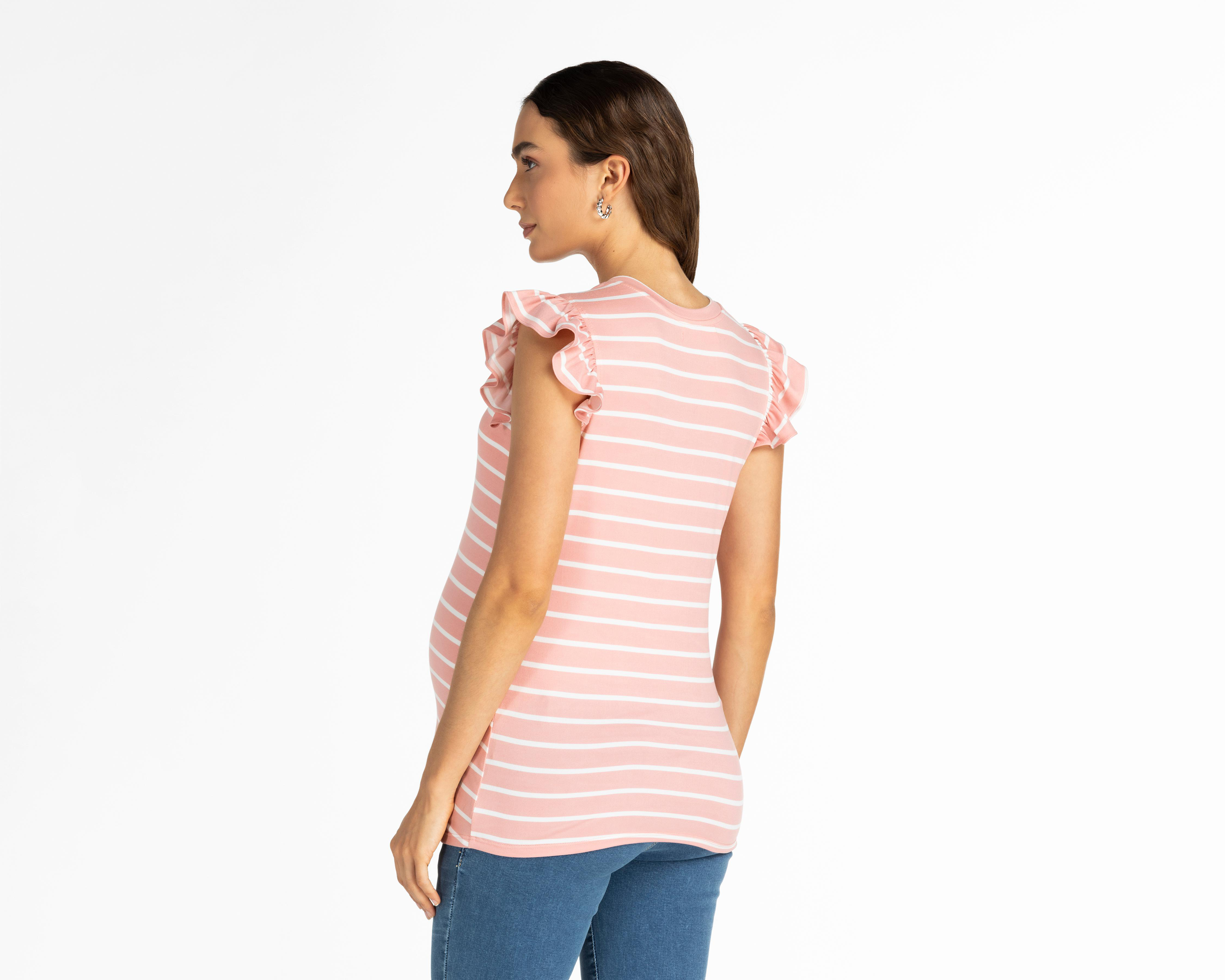 Foto 4 pulgar | Playera de Maternidad Mamá Bella