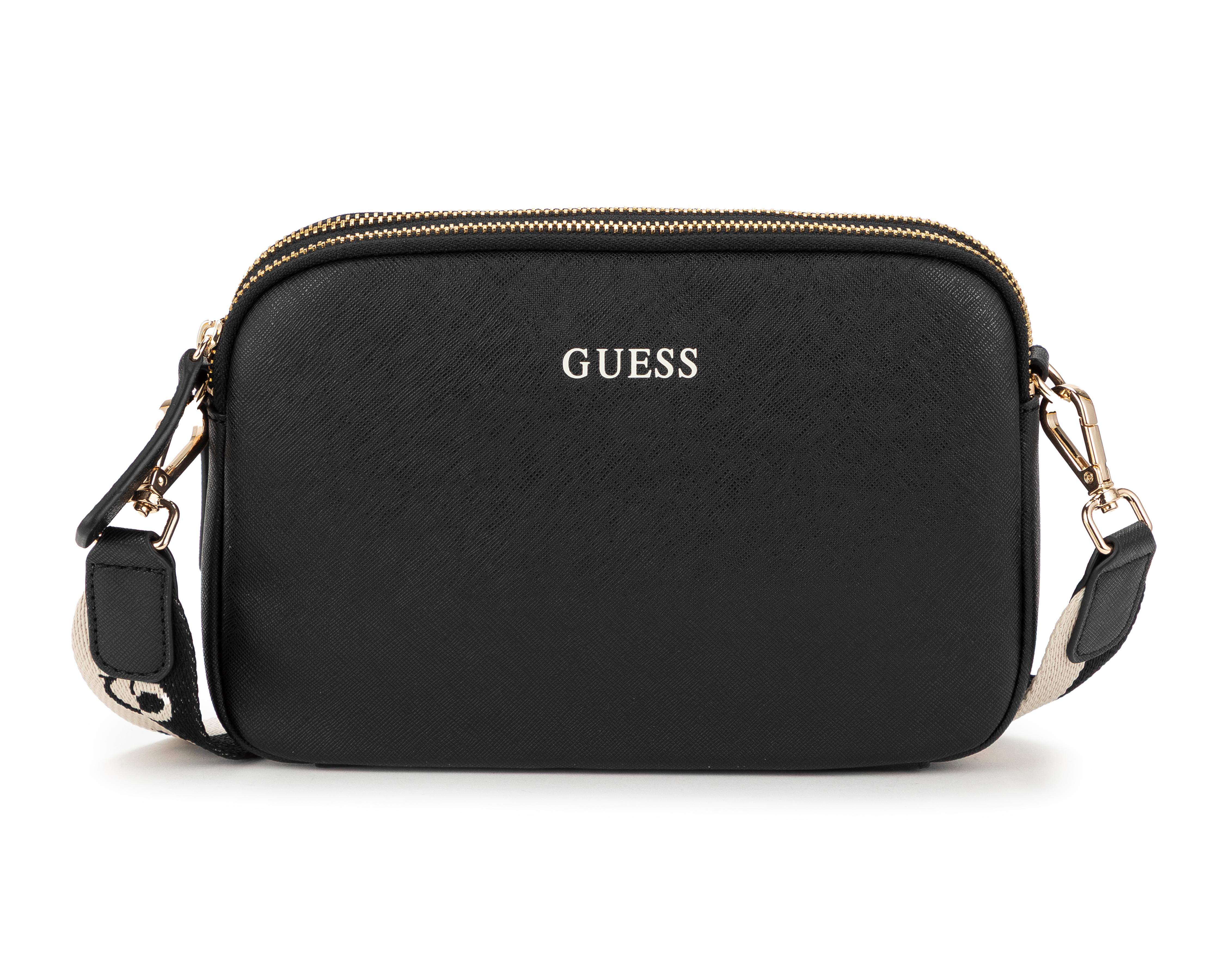 Foto 2 | Bolsa Cruzada Guess Aengus 3 Piezas