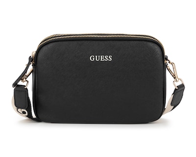 Foto 2 | Bolsa Cruzada Guess Aengus 3 Piezas